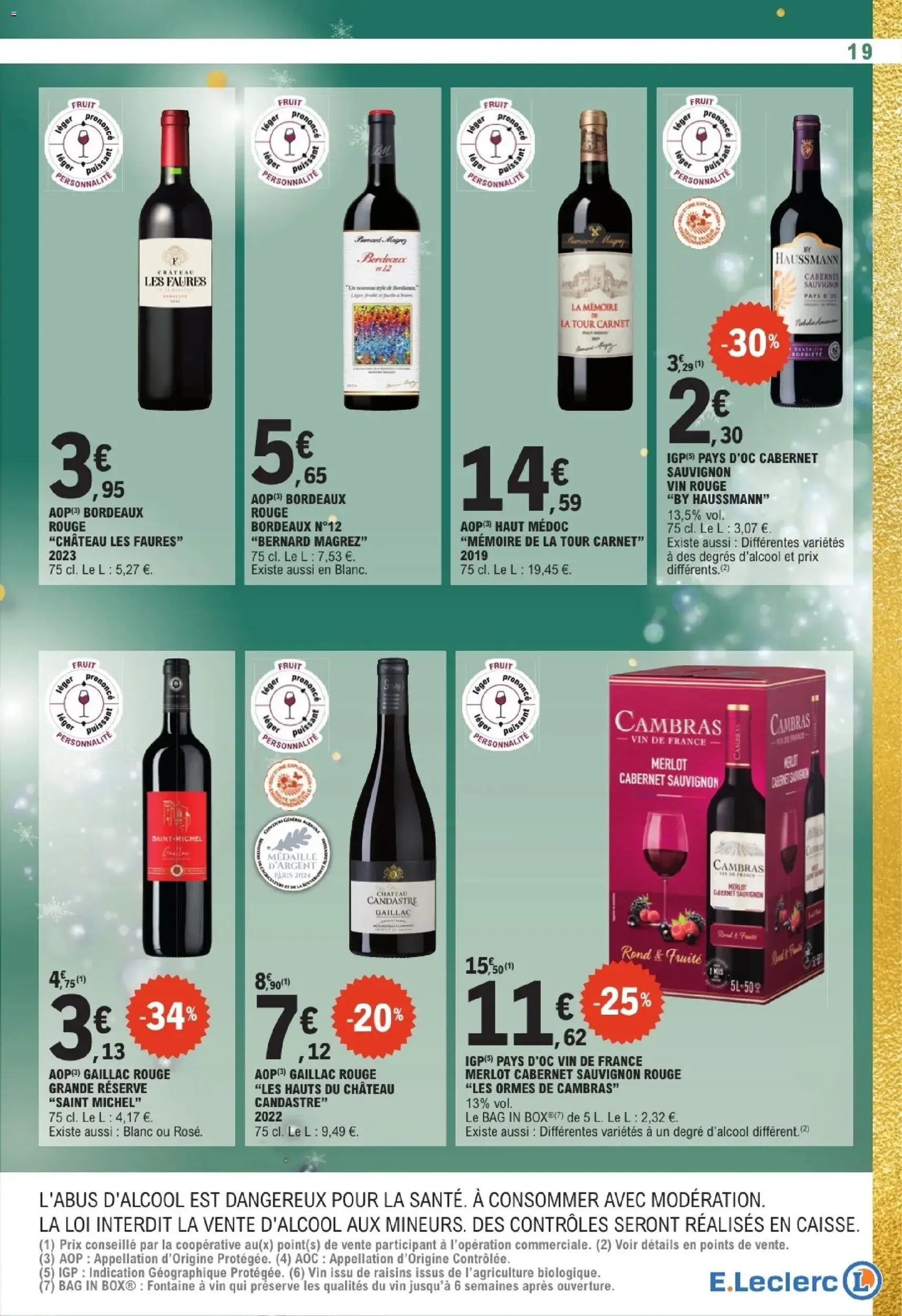 E.Leclerc catalogue semaine 52 - brochure valable à partir du 23/12/2025, page 19 sur 32