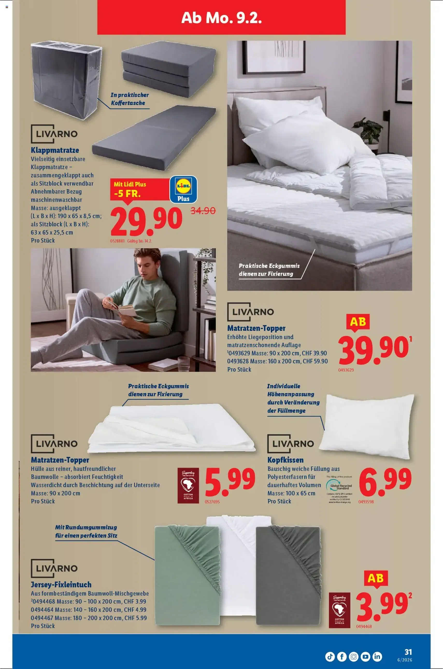 Lidl Aktionen - Gültiger Prospekt ab 05.02.2026, Seite 33 von insgesamt 34