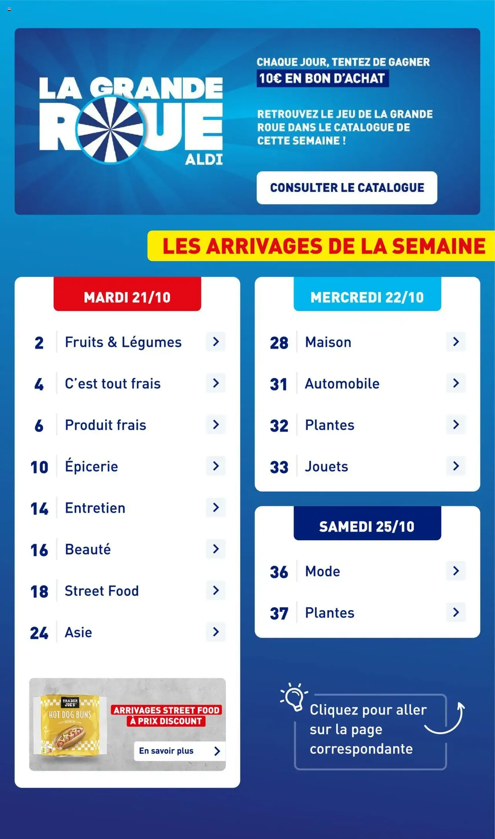 Aldi catalogue semaine 43 - brochure valable à partir du 21/10/2025, page 3 sur 41 Aldi catalogue semaine 43 - brochure valable à partir du 21/10/2025, page 3 sur 41