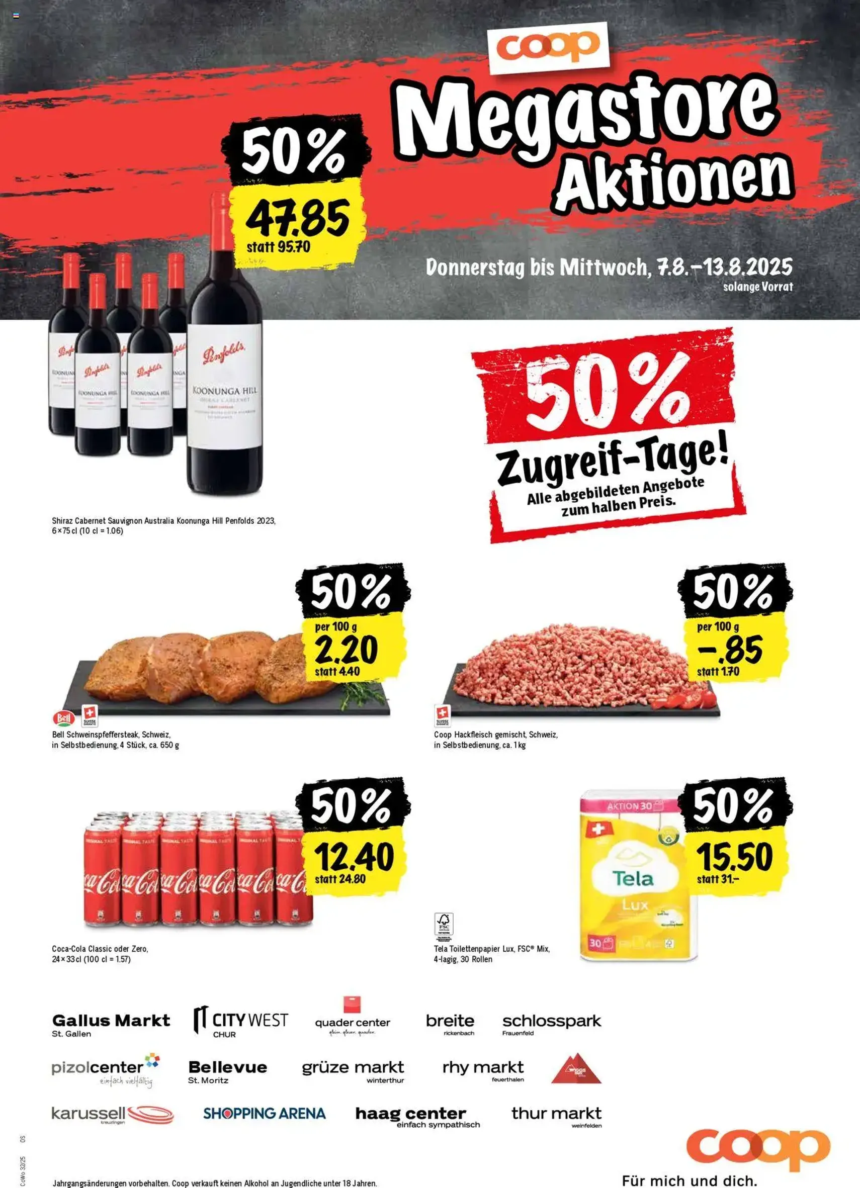 Coop Aktionen - Gültiger Prospekt ab 07.08.2025, Seite 21 von insgesamt 24 Coop Aktionen - Gültiger Prospekt ab 07.08.2025, Seite 21 von insgesamt 24