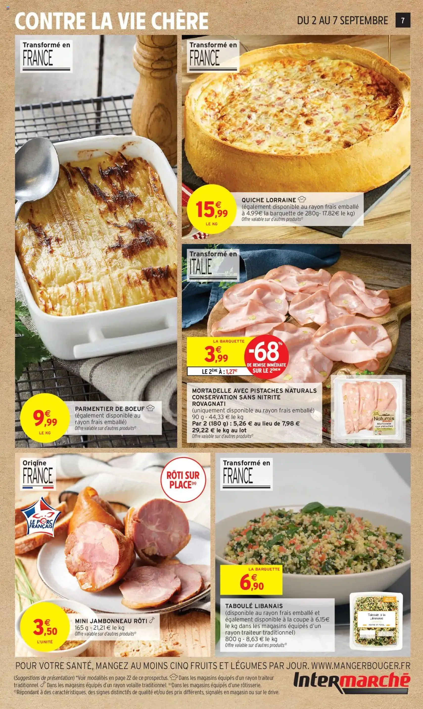Intermarché Catalogue Découvrez nos offres spéciales rentrée | Super - brochure valable à partir du 02/09/2025, page 7 sur 32 Intermarché Catalogue Découvrez nos offres spéciales rentrée | Super - brochure valable à partir du 02/09/2025, page 7 sur 32