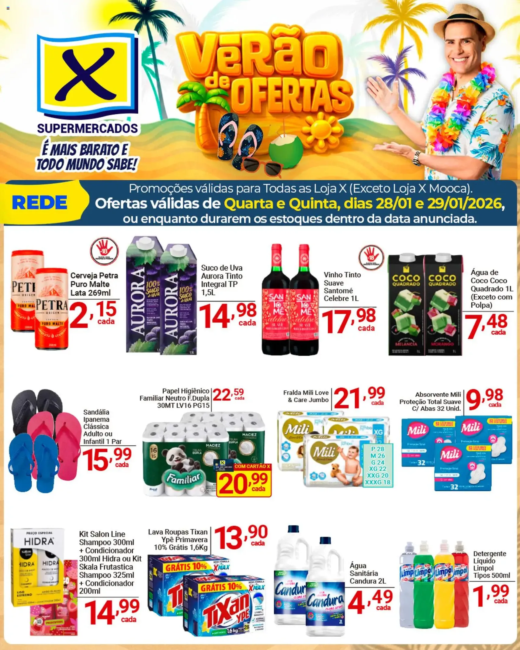 X Supermercados - Ofertas da semana - folheto válido a partir de 28/01/2026 página 3 de 6