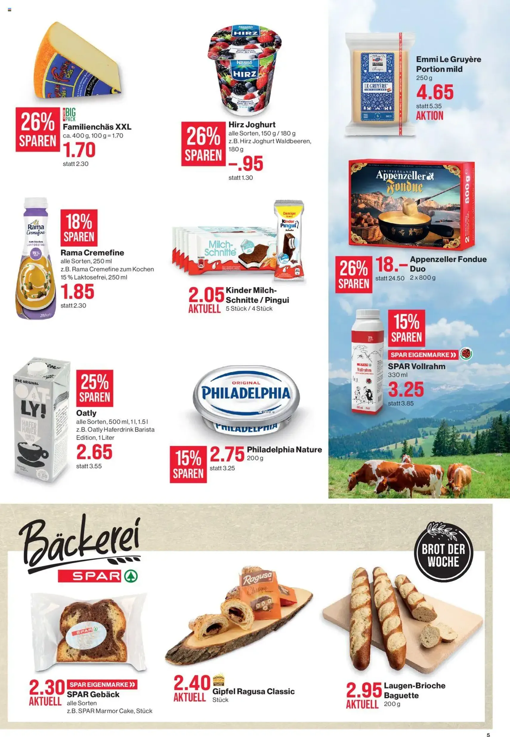 SPAR Aktionen - Gültiger Prospekt ab 11.09.2025, Seite 5 von insgesamt 22 SPAR Aktionen - Gültiger Prospekt ab 11.09.2025, Seite 5 von insgesamt 22