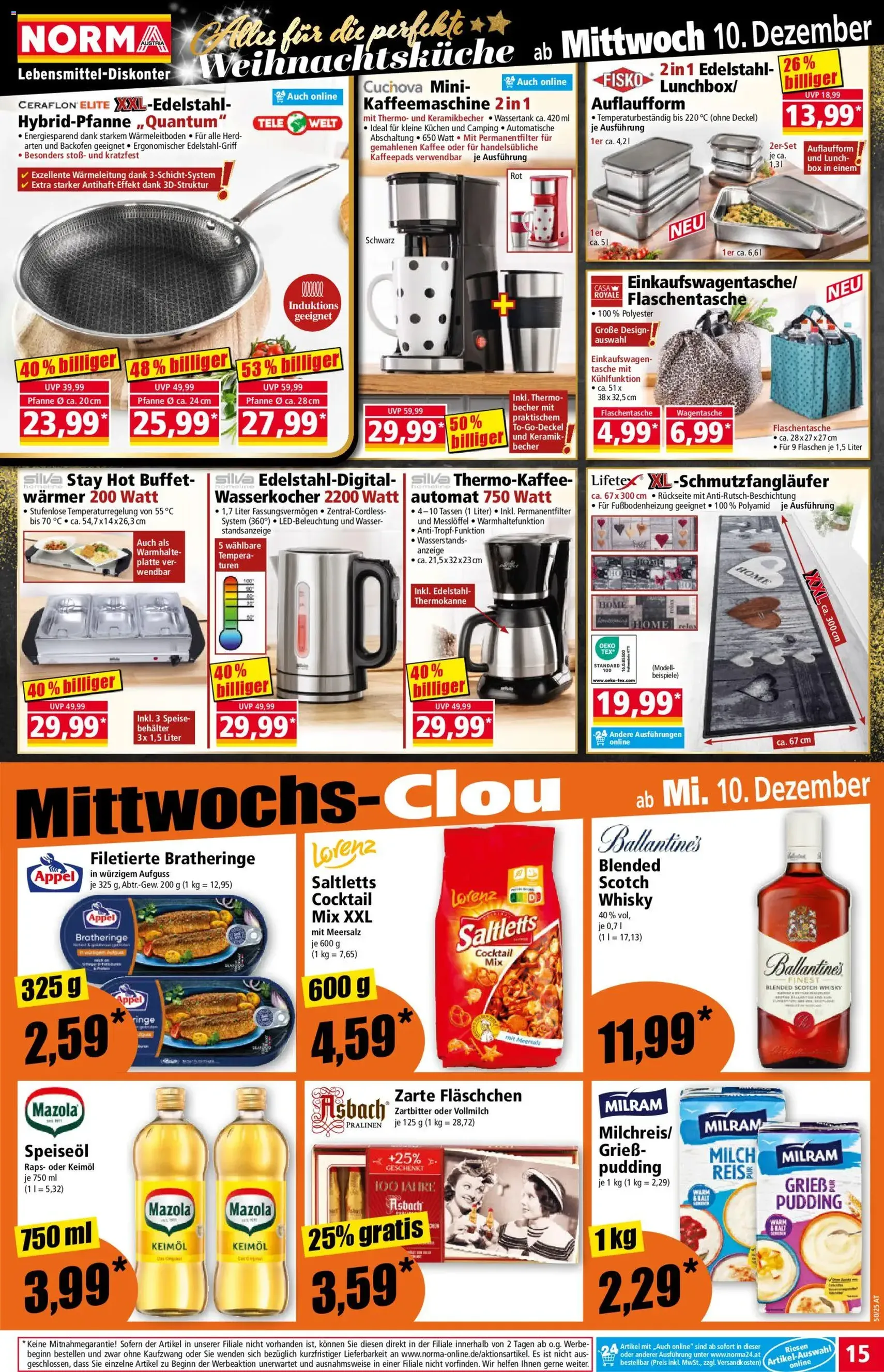 Norma Flugblatt - Gültiger Prospekt ab 08.12.2025, Seite 15 von insgesamt 20