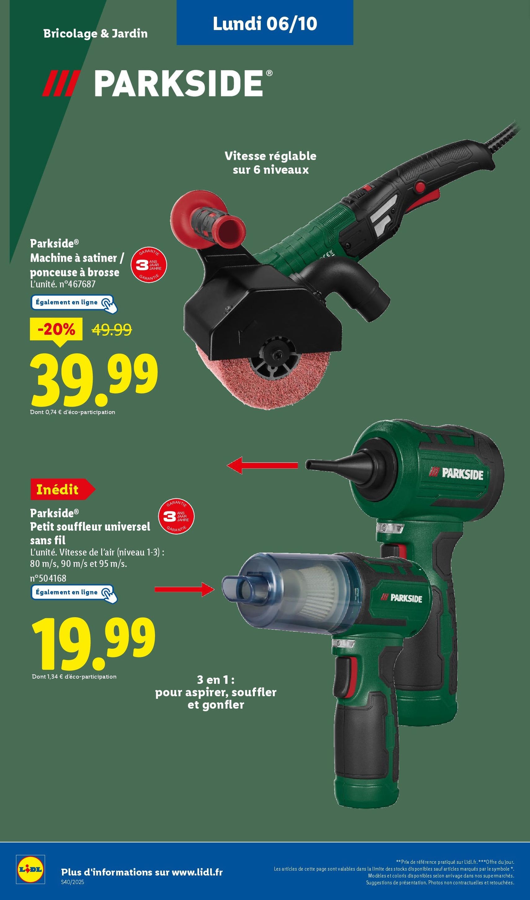 LIDL catalogue semaine 40 - brochure valable à partir du 02/10/2025, page 59 sur 76 LIDL catalogue semaine 40 - brochure valable à partir du 02/10/2025, page 59 sur 76