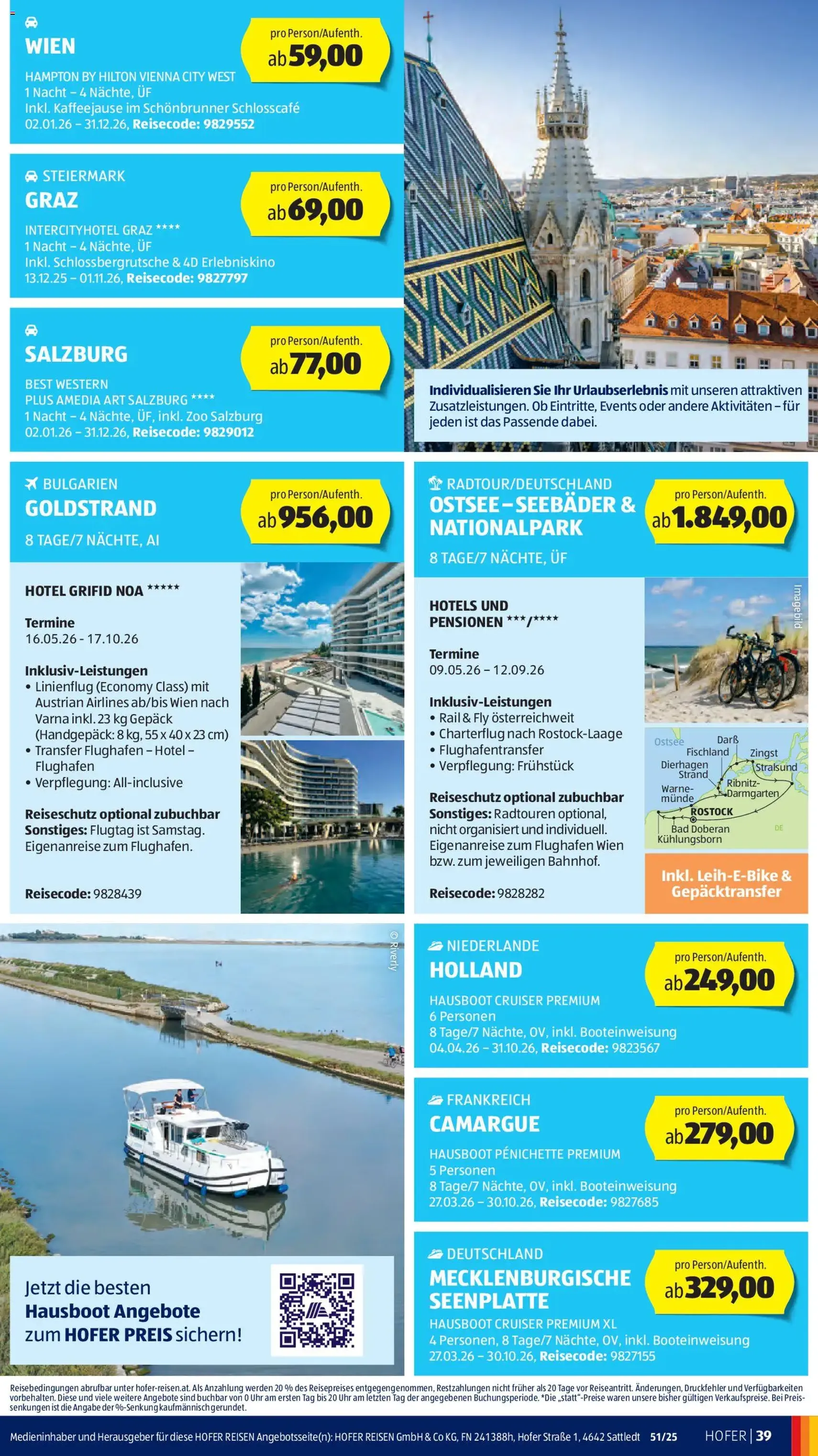 Hofer Flugblatt - Gültiger Prospekt ab 12.12.2025, Seite 51 von insgesamt 53