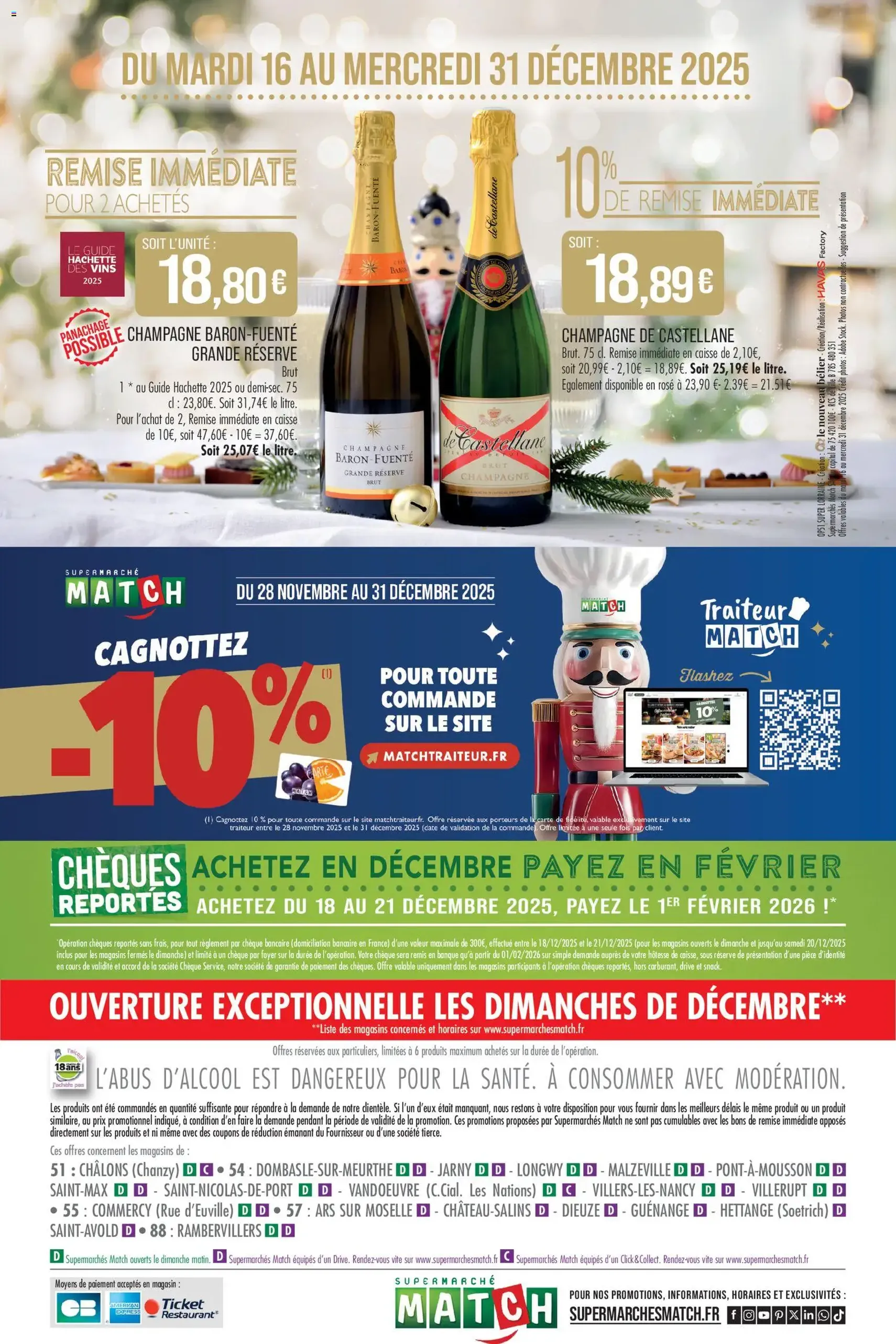 Match Supermarché catalogue - brochure valable à partir du 16/12/2025, page 48 sur 48
