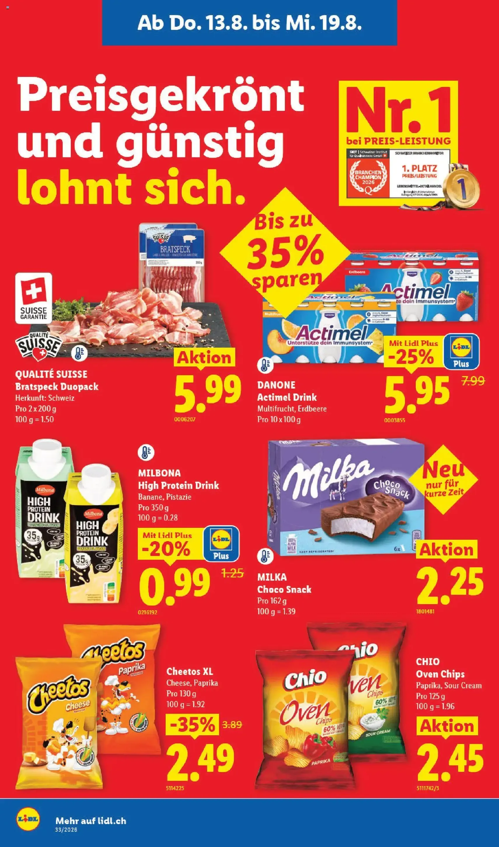 Lidl aktionen - Gültiger Prospekt ab 13.08.2026, Seite 12 von insgesamt 36