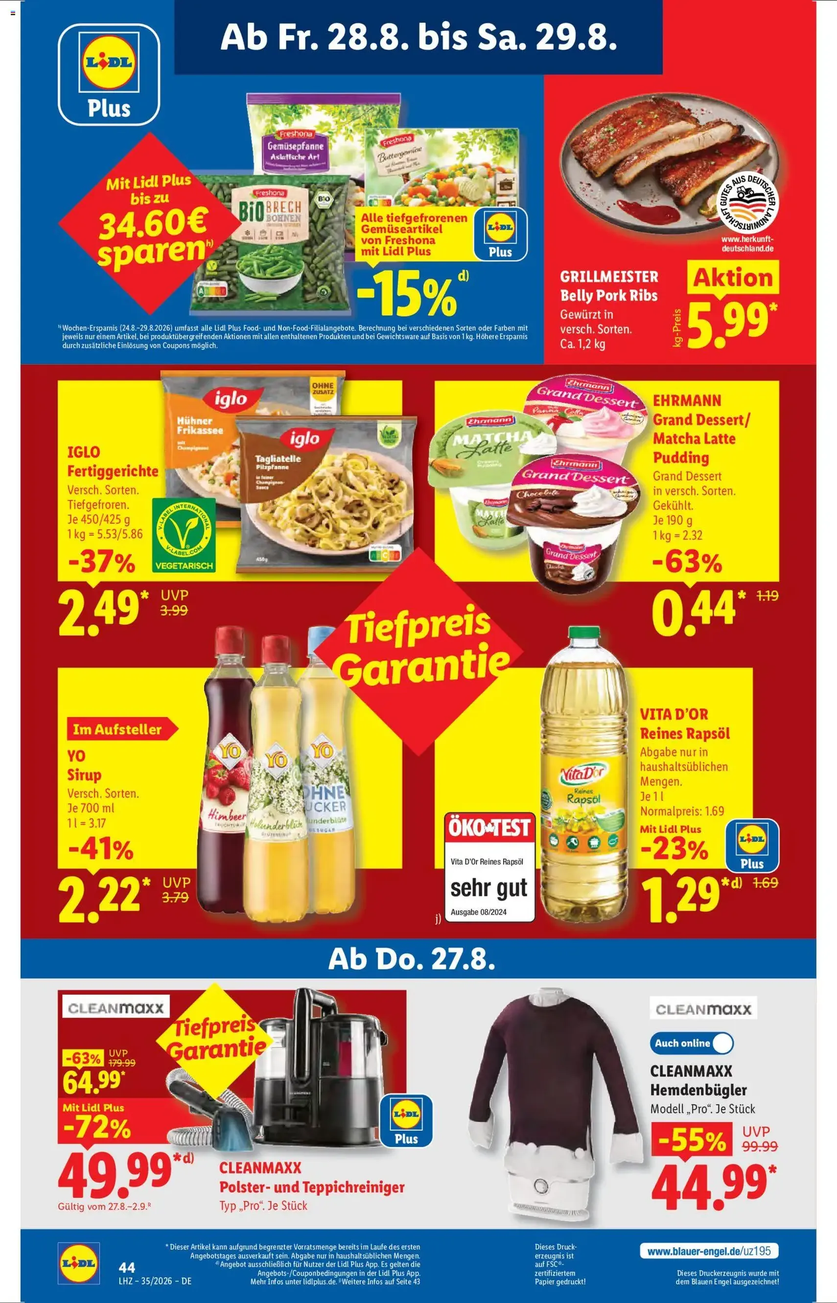 Lidl Prospekt - Gültiger Prospekt ab 24.08.2026, Seite 70 von insgesamt 71