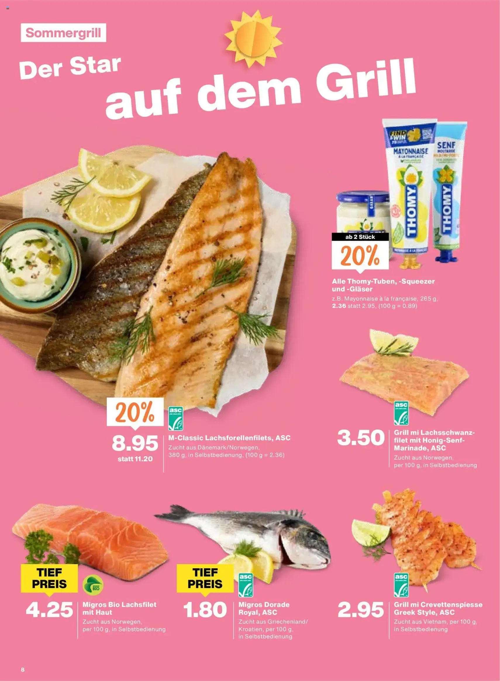 Migros aktionen - Gültiger Prospekt ab 15.05.2026, Seite 8 von insgesamt 24