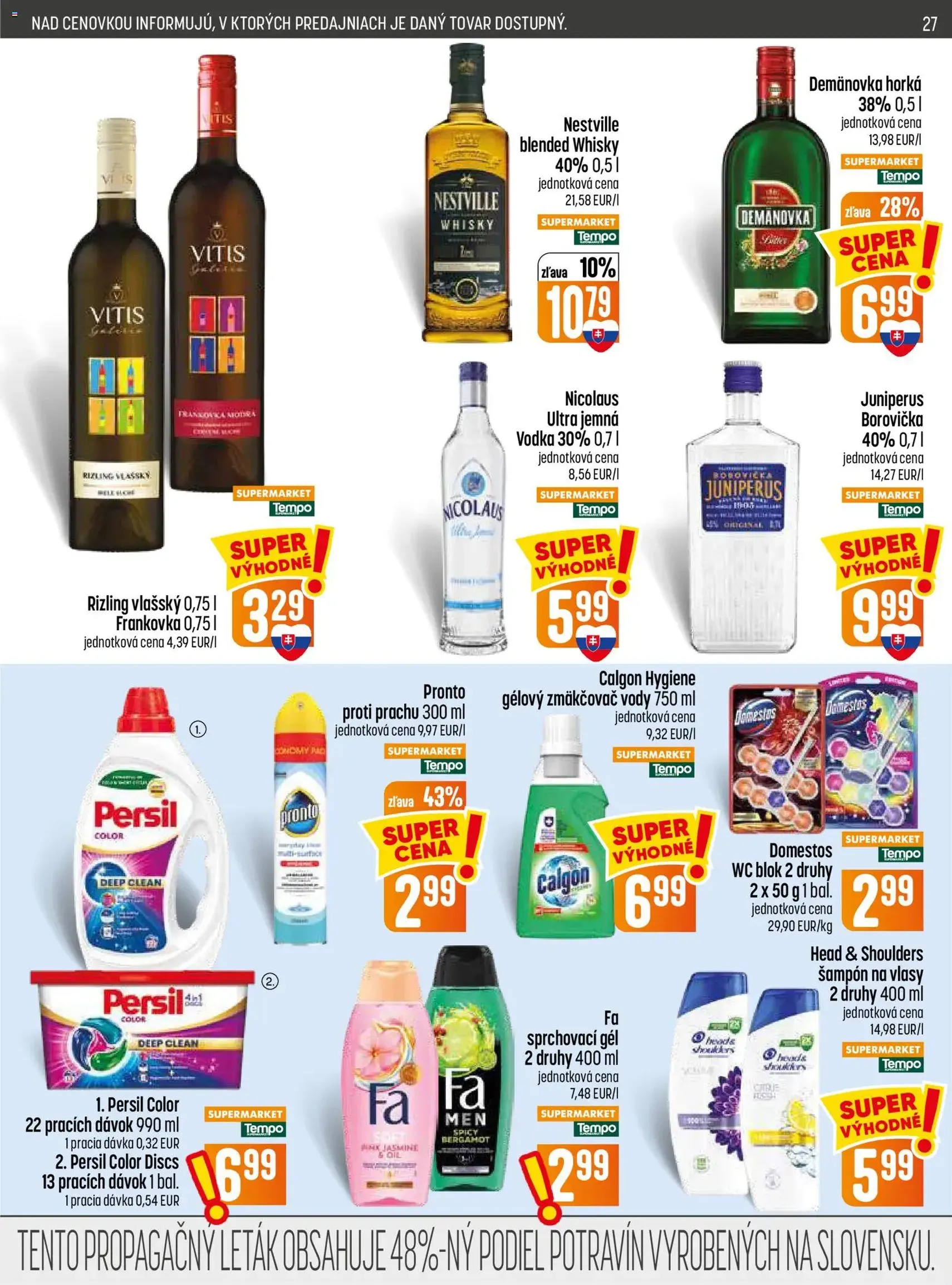 COOP Jednota leták - platný leták od 03.09.2026 strana 27 z 32
