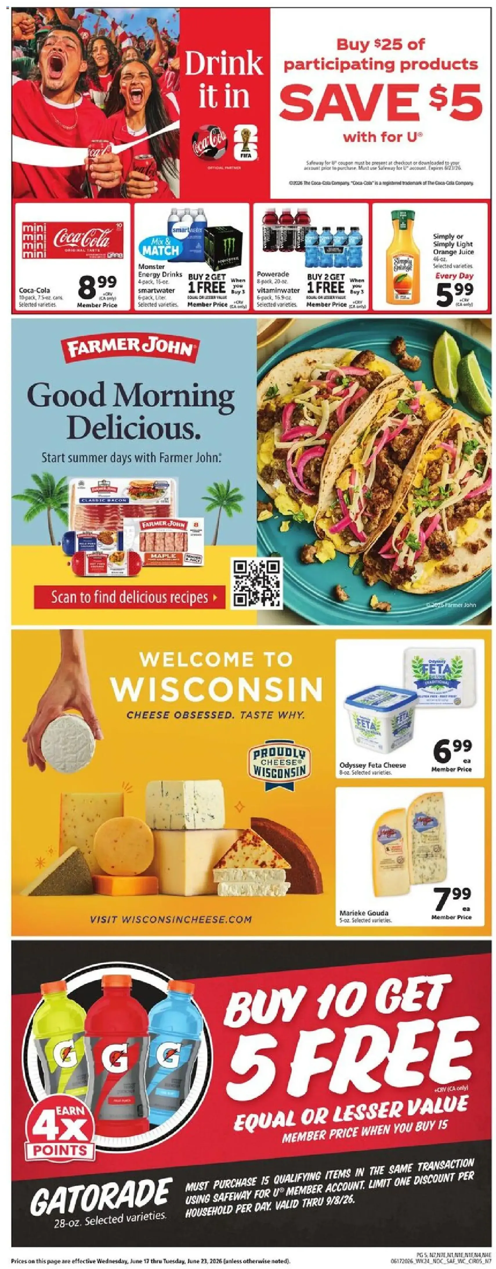 Safeway Weekly Ad - valid flyer from 06/17/2026, page 5 of 11