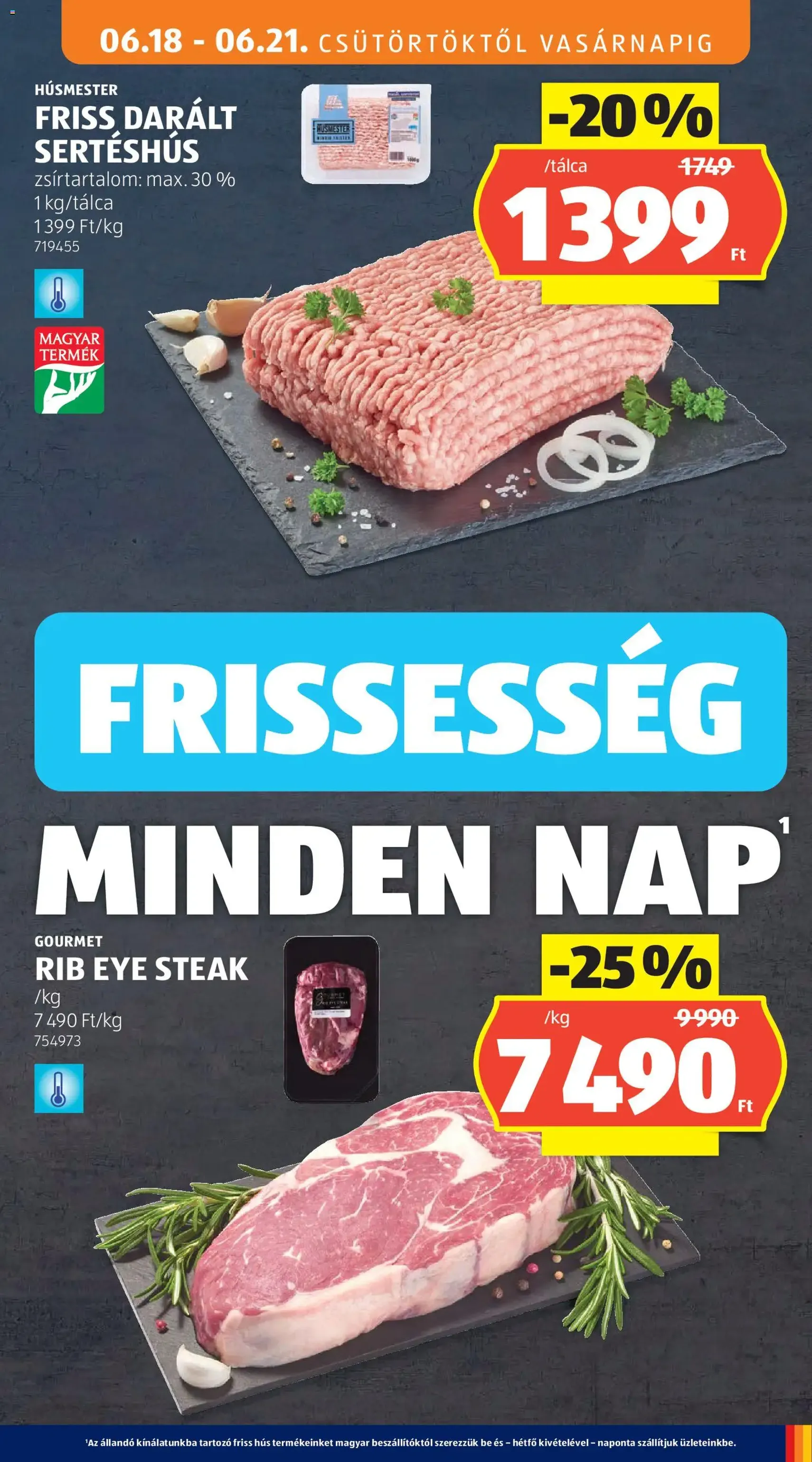 Aldi akciós újság - 2026.06.18. érvényes szórólap 15 oldal 37 oldalból