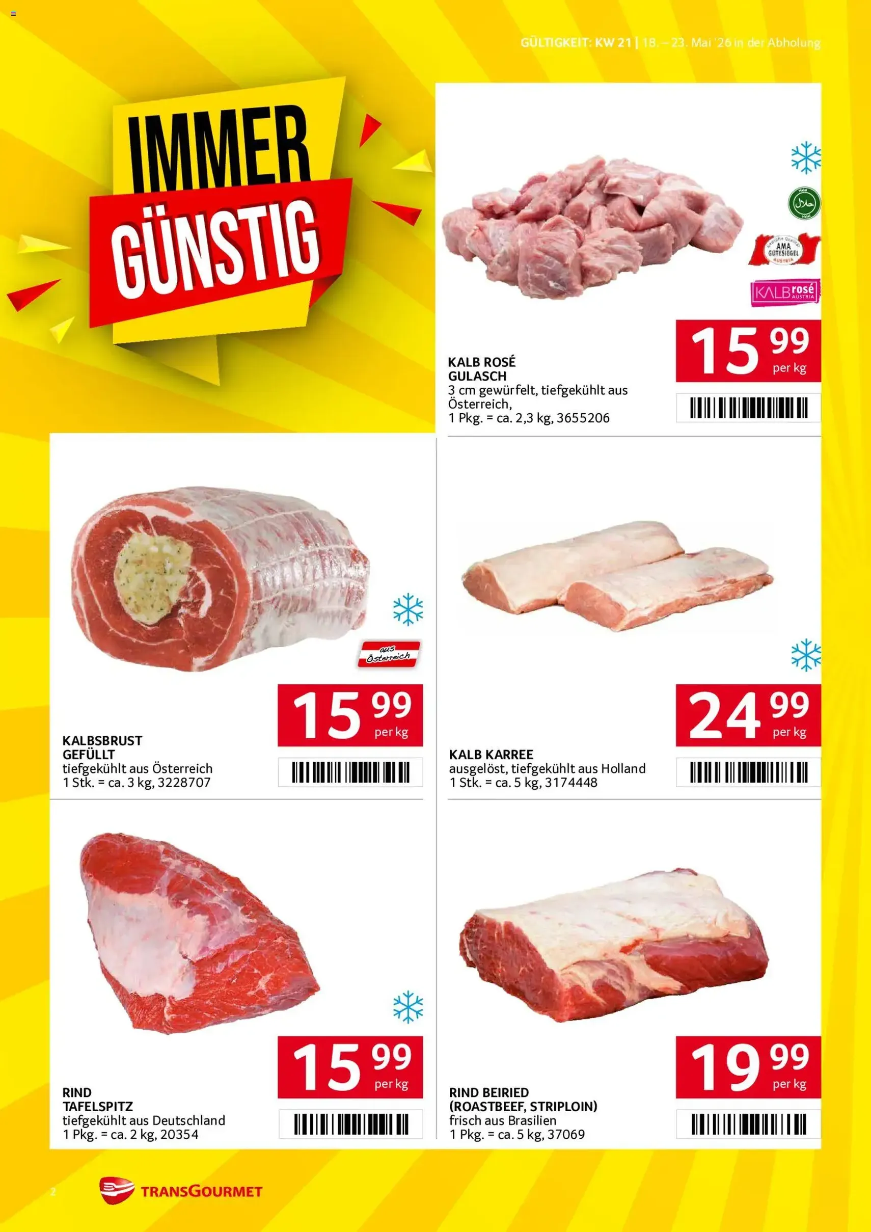 Transgourmet Flugblatt - Gültiger Prospekt ab 18.05.2026, Seite 2 von insgesamt 32