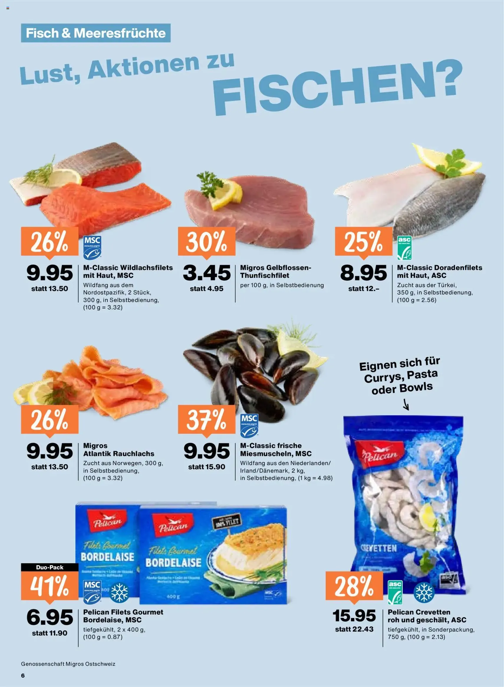 Migros aktionen - Gültiger Prospekt ab 11.06.2026, Seite 6 von insgesamt 24
