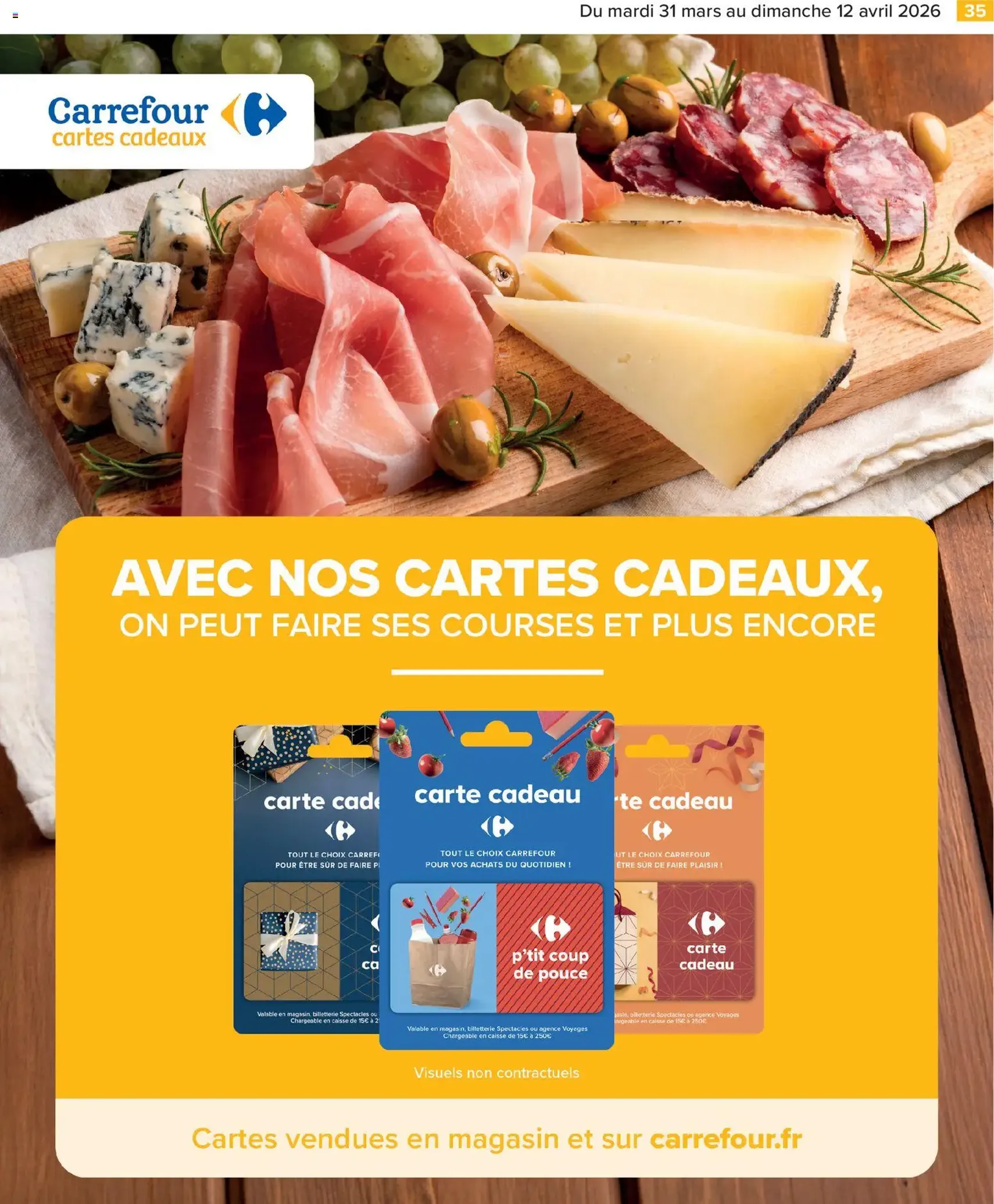 Carrefour Market catalogue semaine 14 - brochure valable à partir du 31/03/2026, page 37 sur 38