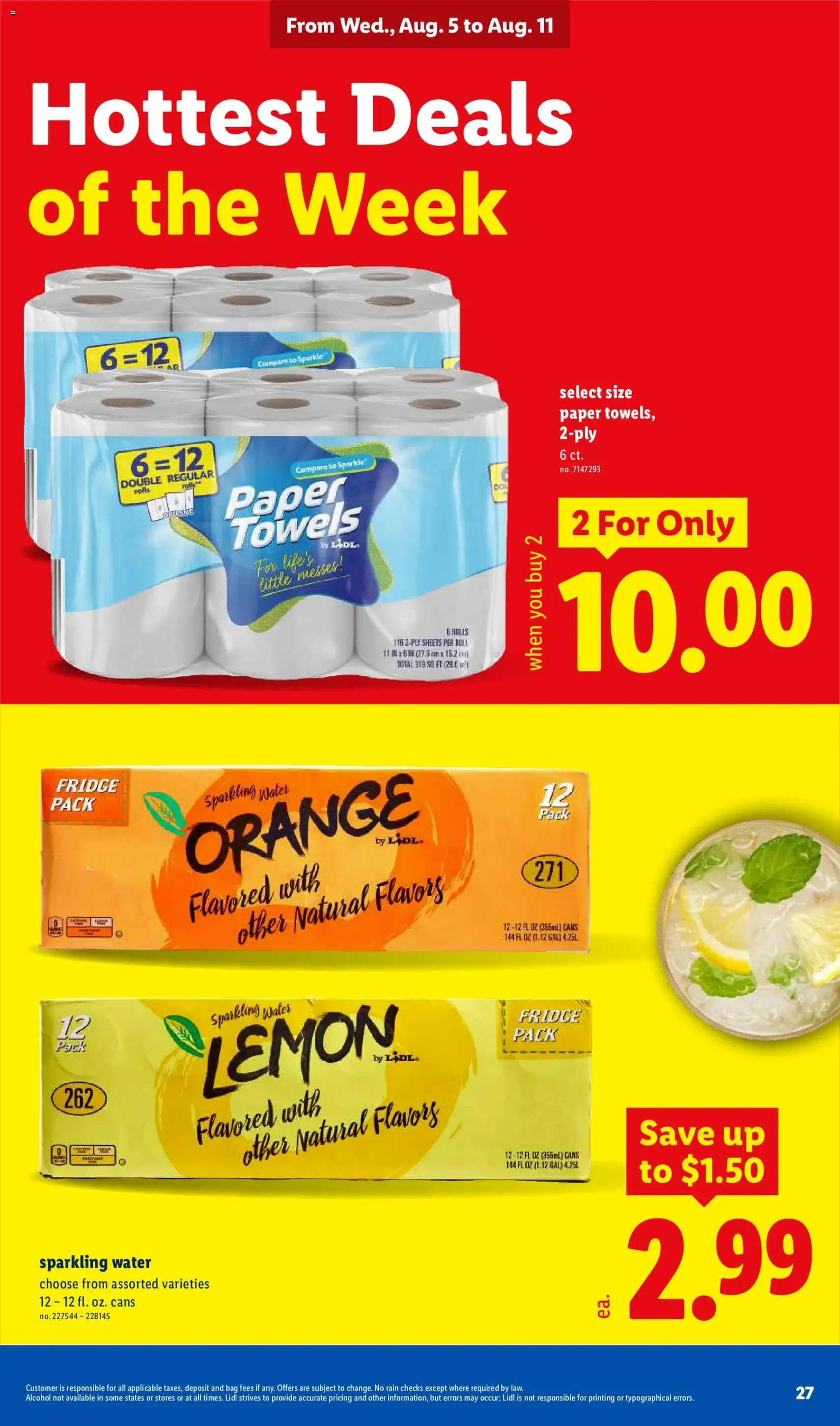 Lidl Weekly Ad - valid flyer from 08/05/2026, page 27 of 40