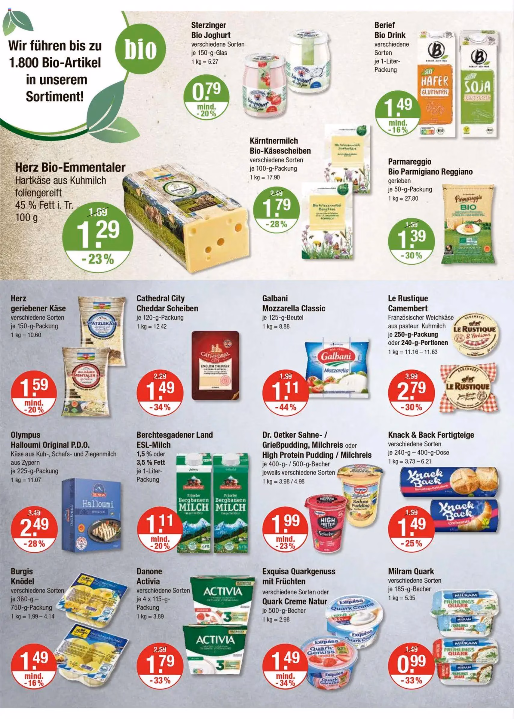 V-Markt - Oberpfalz - Gültiger Prospekt ab 04.09.2025, Seite 6 von insgesamt 22 V-Markt - Oberpfalz - Gültiger Prospekt ab 04.09.2025, Seite 6 von insgesamt 22