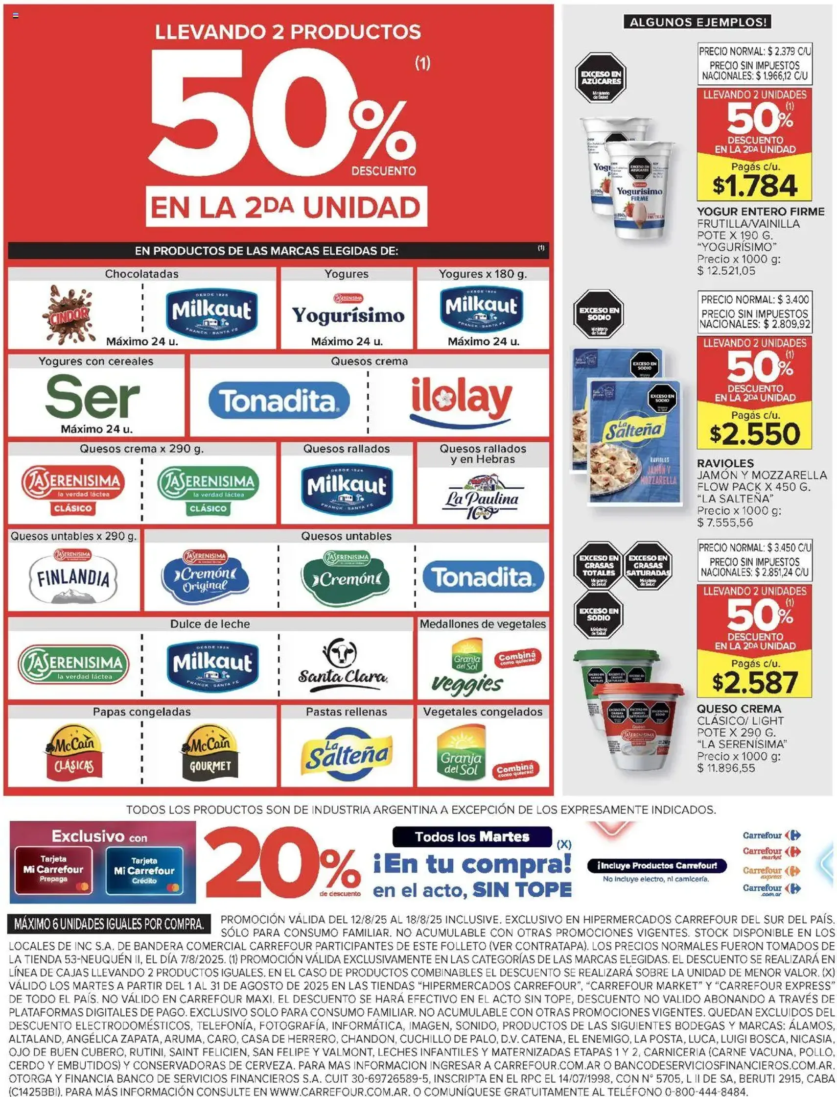 Carrefour ofertas - folleto válido desde 12/08/2025 página 6 de 24