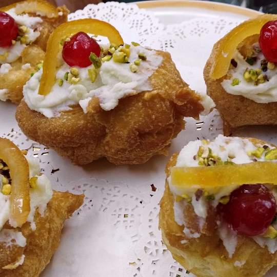 Anteprima ricetta Sfinci di San Giuseppe