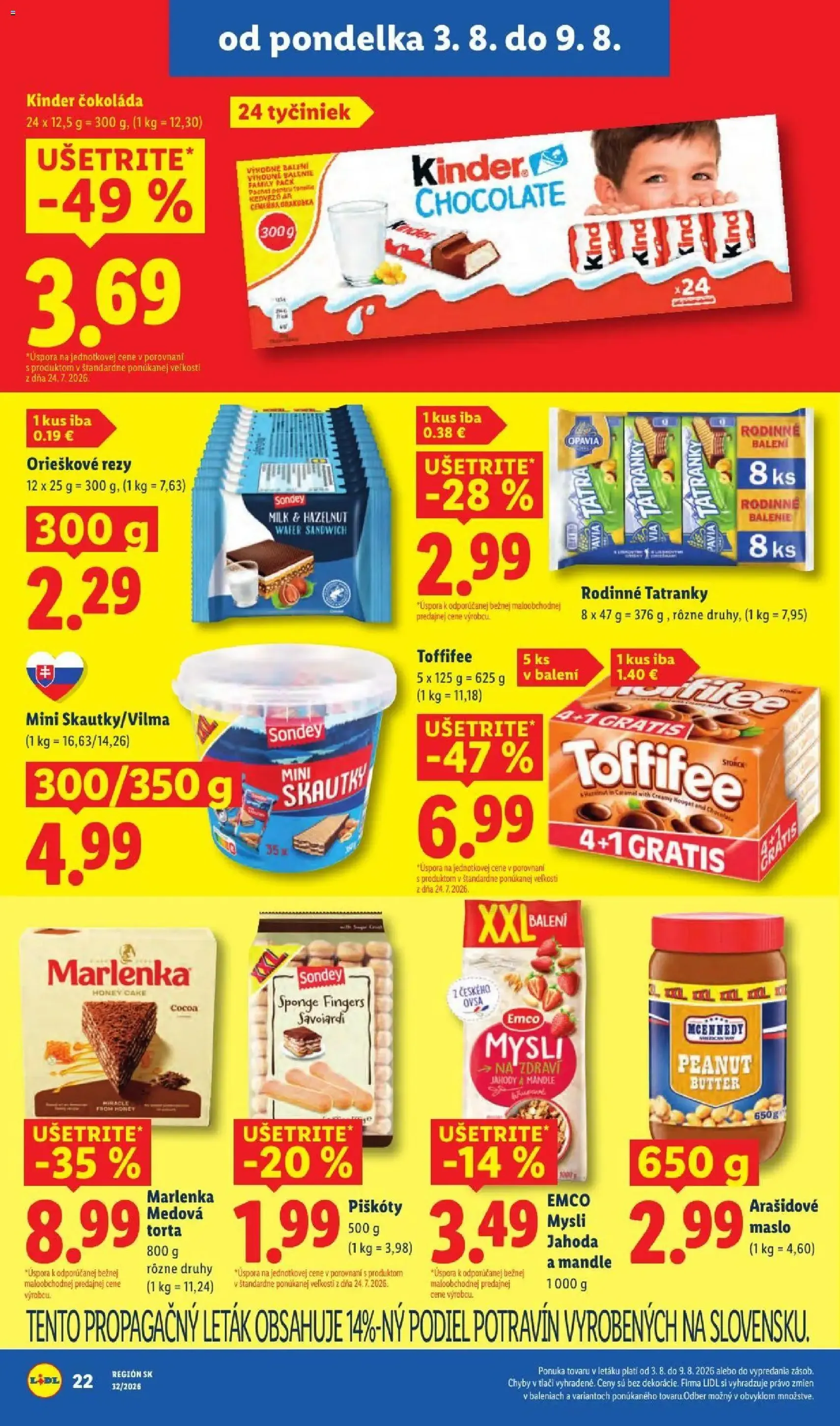 Lidl leták - platný leták od 03.08.2026 strana 30 z 95