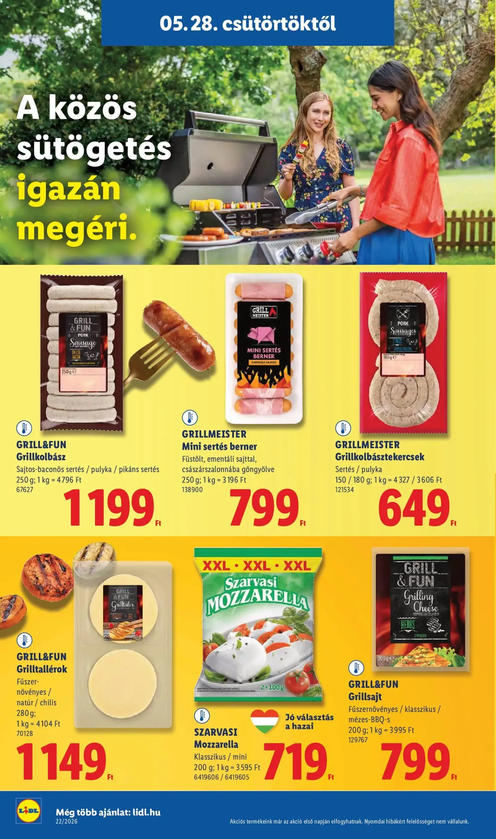 Lidl akciós újság - 2026.05.28. érvényes szórólap 26 oldal 74 oldalból