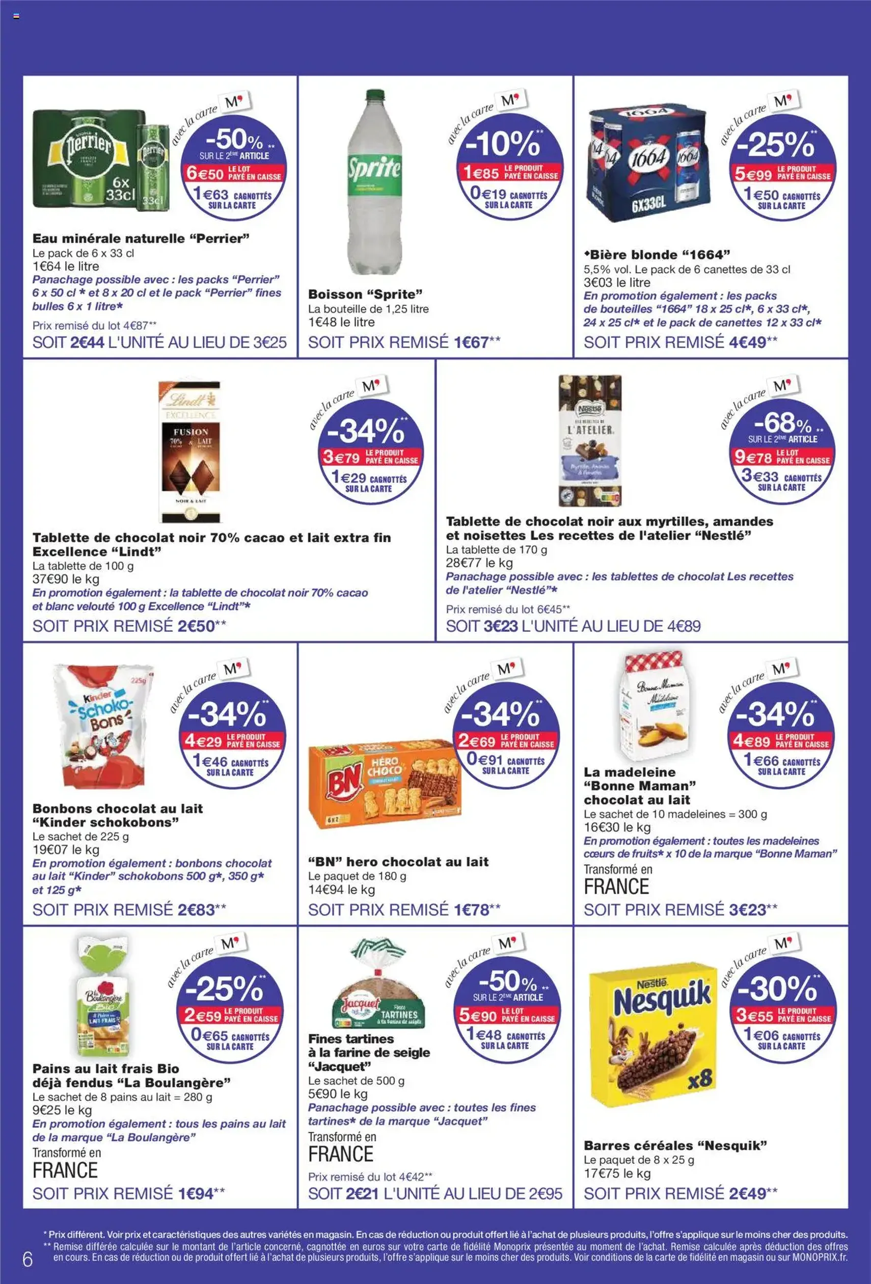Monoprix catalogue - brochure valable à partir du 21/10/2025, page 6 sur 56 Monoprix catalogue - brochure valable à partir du 21/10/2025, page 6 sur 56