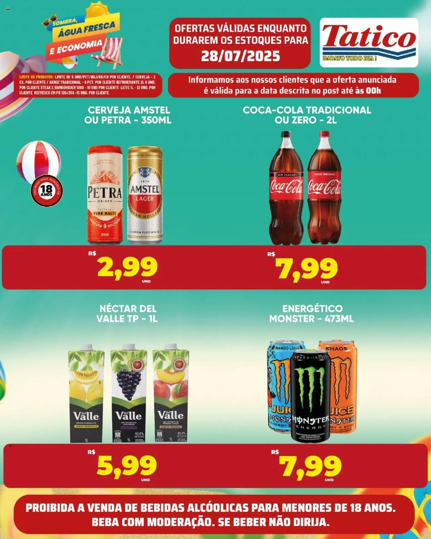 Tatico - Ofertas do Dia - folheto válido a partir de 28/07/2025 página 15 de 50 Tatico - Ofertas do Dia - folheto válido a partir de 28/07/2025 página 15 de 50