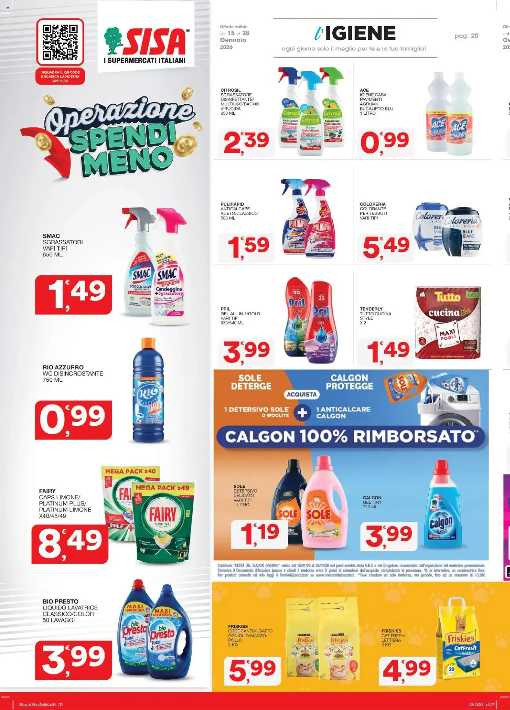 Volantino SISA - volantino valido dal 15/01/2026 pagina 20 di 24