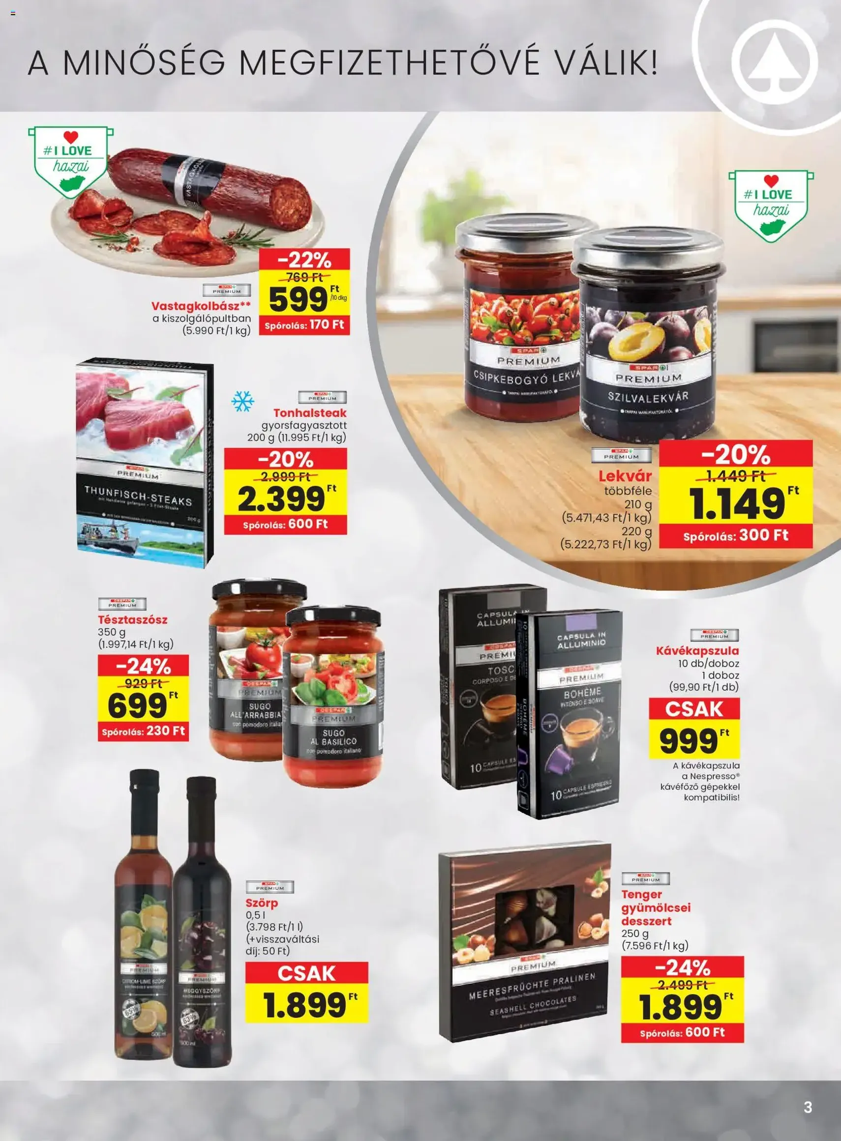 Spar Black Friday - 2025.11.06. érvényes szórólap 3 oldal 20 oldalból