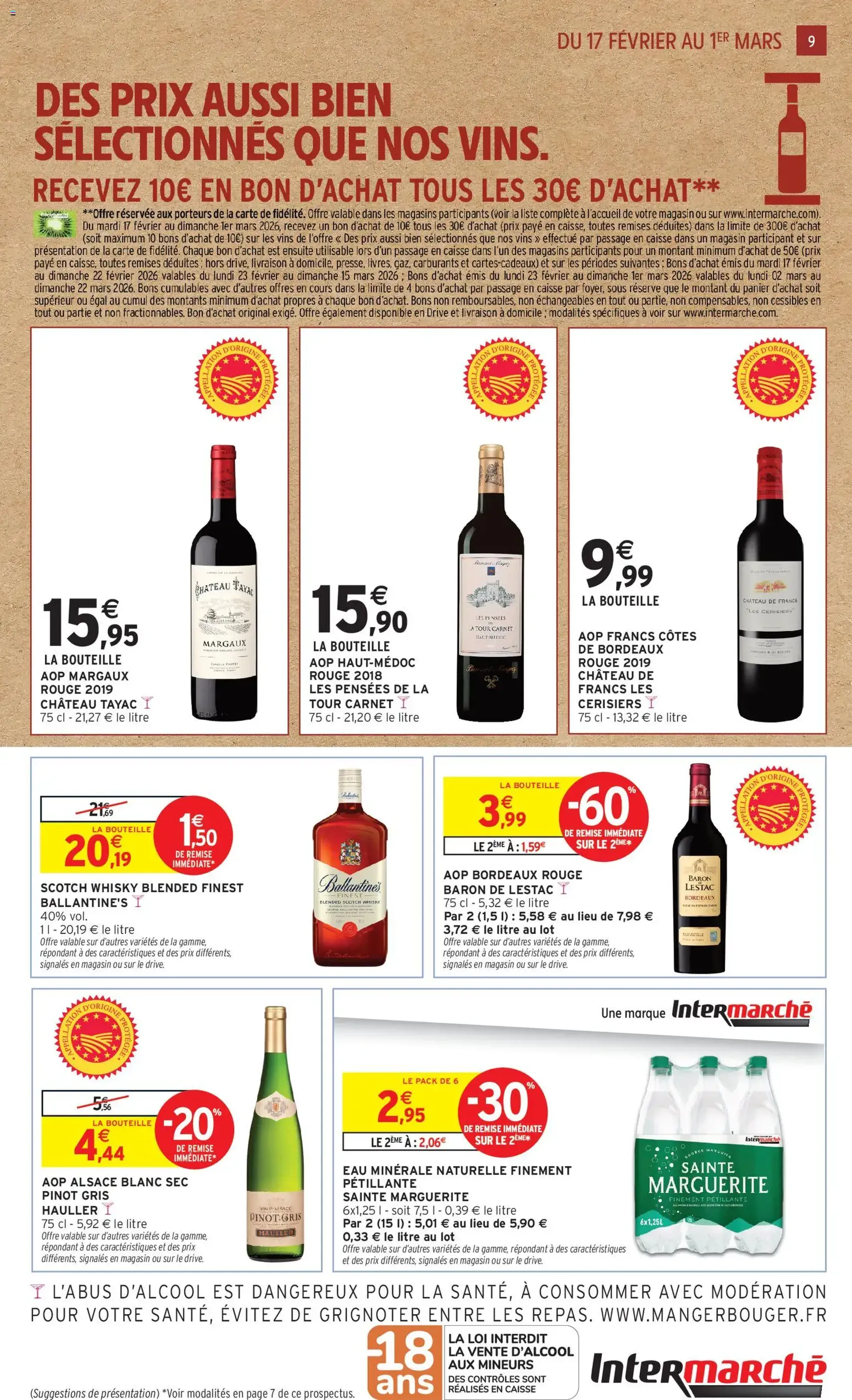 Intermarché catalogue semaine 8 - brochure valable à partir du 17/02/2026, page 9 sur 12