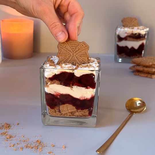 Náhled receptu Zimní dezert do skleničky