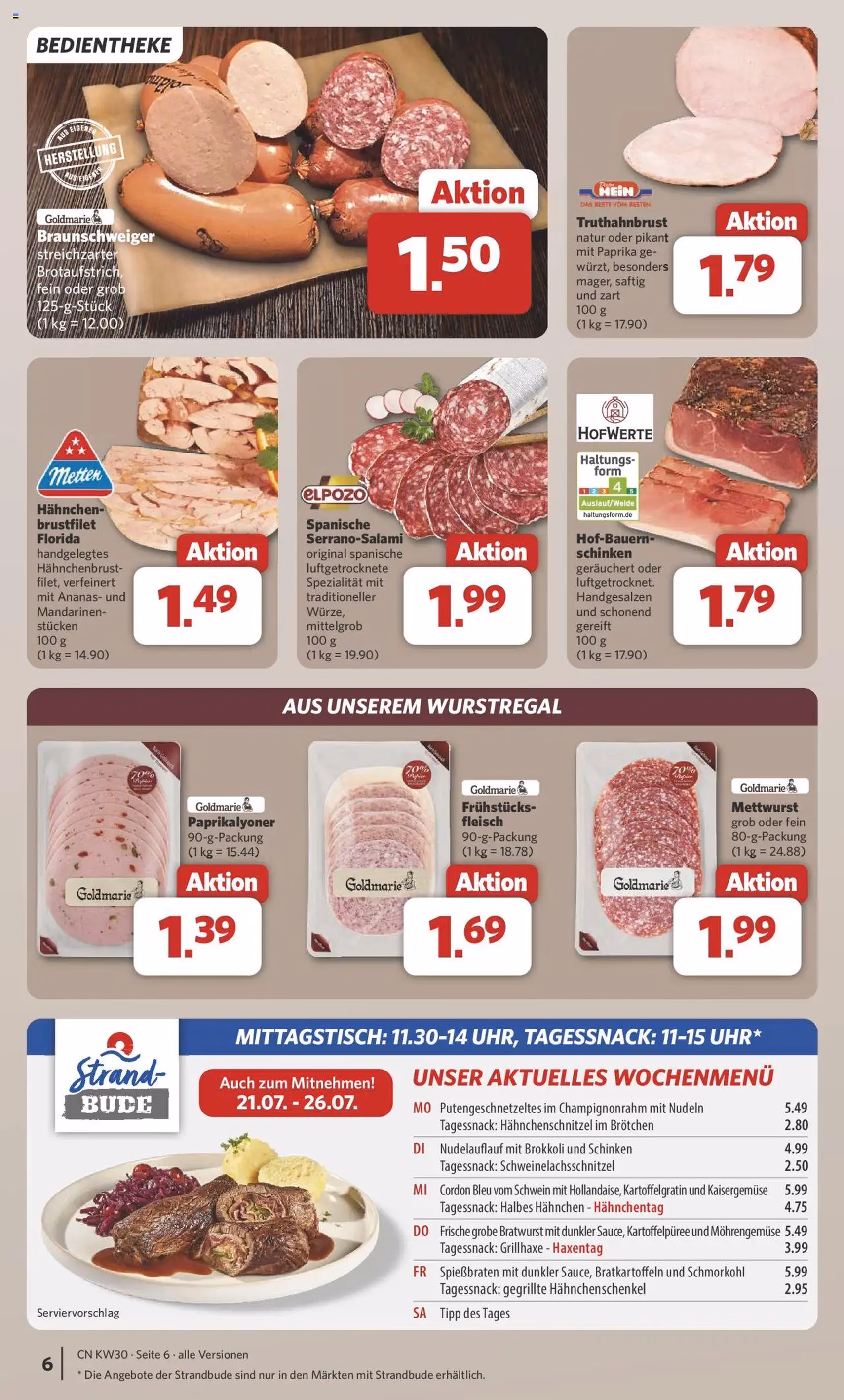 Combi Prospekt - Gültiger Prospekt ab 21.07.2025, Seite 7 von insgesamt 35