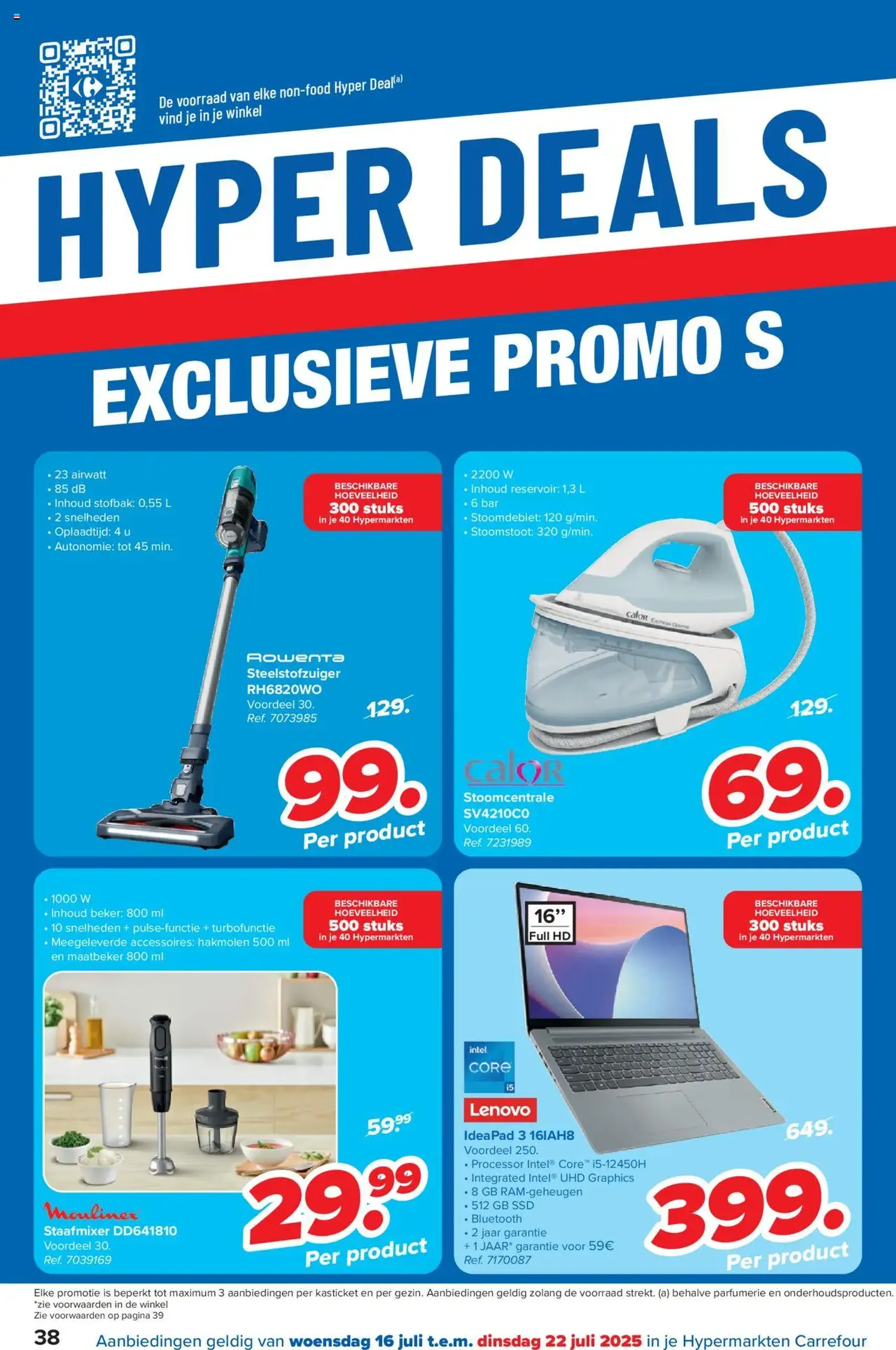 Carrefour folder week 29 - geldige folder vanaf 16/07/2025 pagina 38 van 40