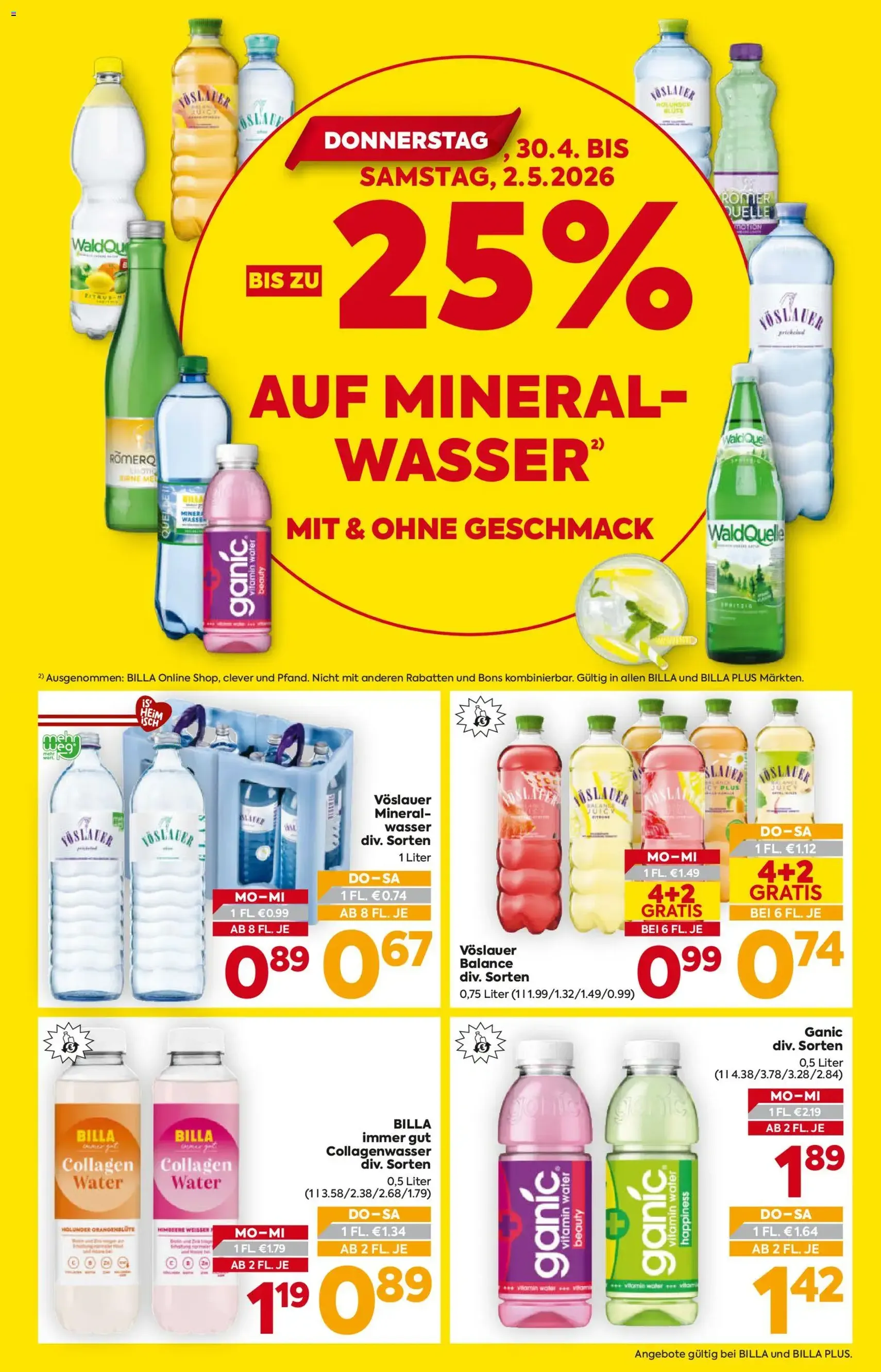 Billa - Flugblatt - Gültiger Prospekt ab 30.04.2026, Seite 3 von insgesamt 16