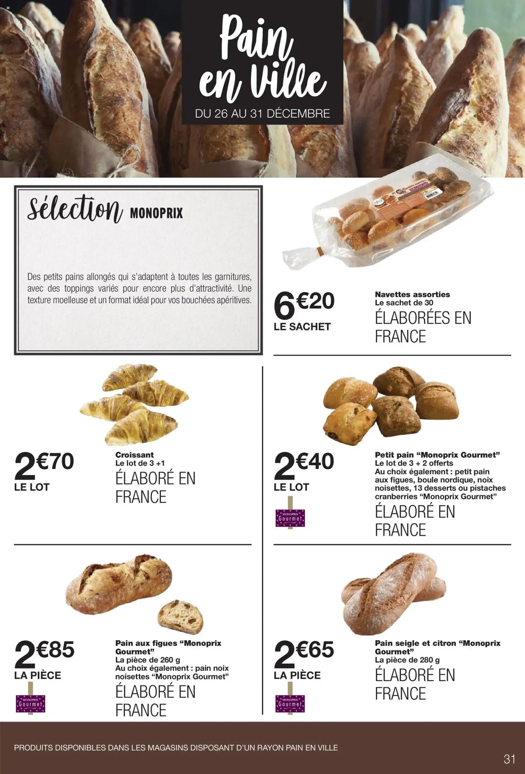 Monoprix catalogue - brochure valable à partir du 16/12/2025, page 31 sur 71