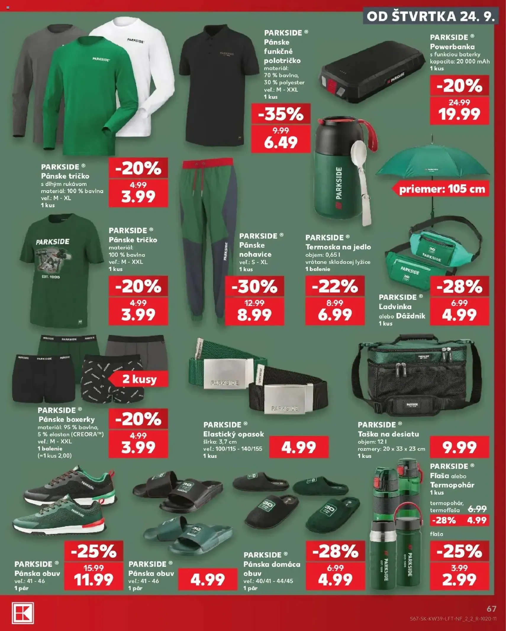 Kaufland leták - platný leták od 24.09.2026 strana 67 z 82