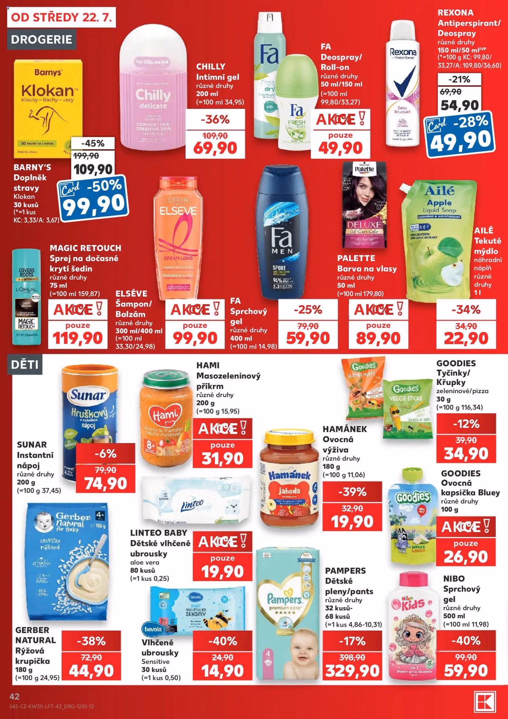 Kaufland leták - platný leták od 22.07.2026 strana 42 z 52