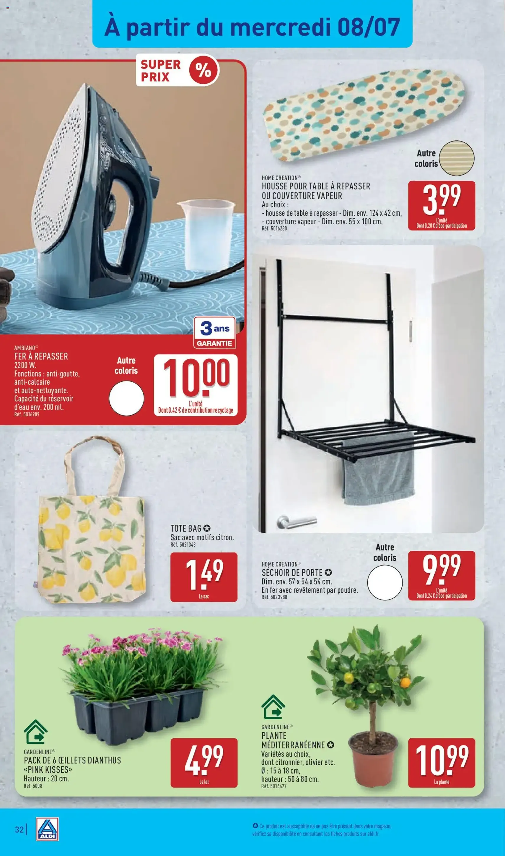 Aldi catalogue - brochure valable à partir du 07/07/2026, page 34 sur 42