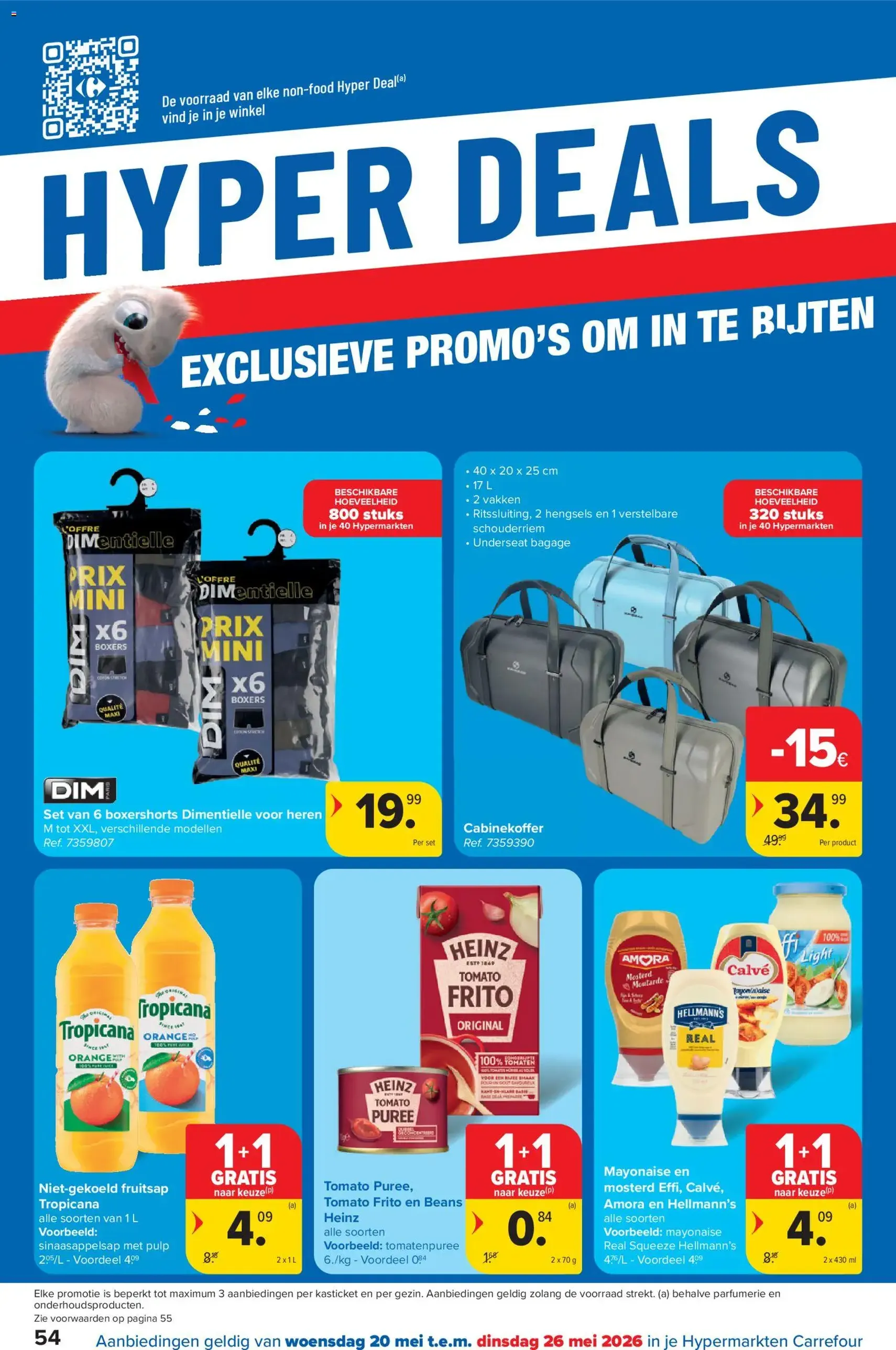 Carrefour folder week 21 - geldige folder vanaf 20/05/2026 pagina 54 van 56