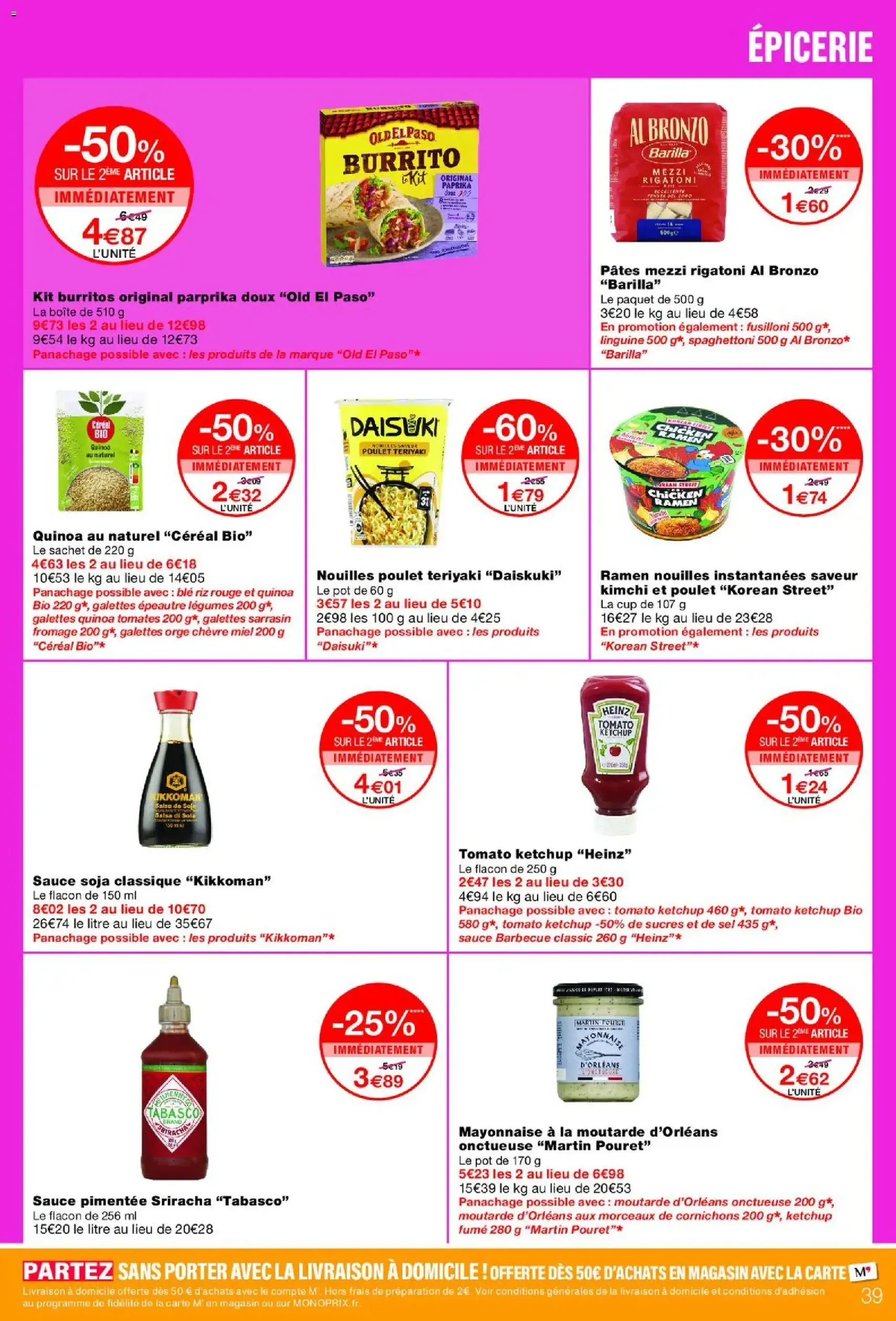 Monoprix catalogue - brochure valable à partir du 16/06/2026, page 39 sur 65