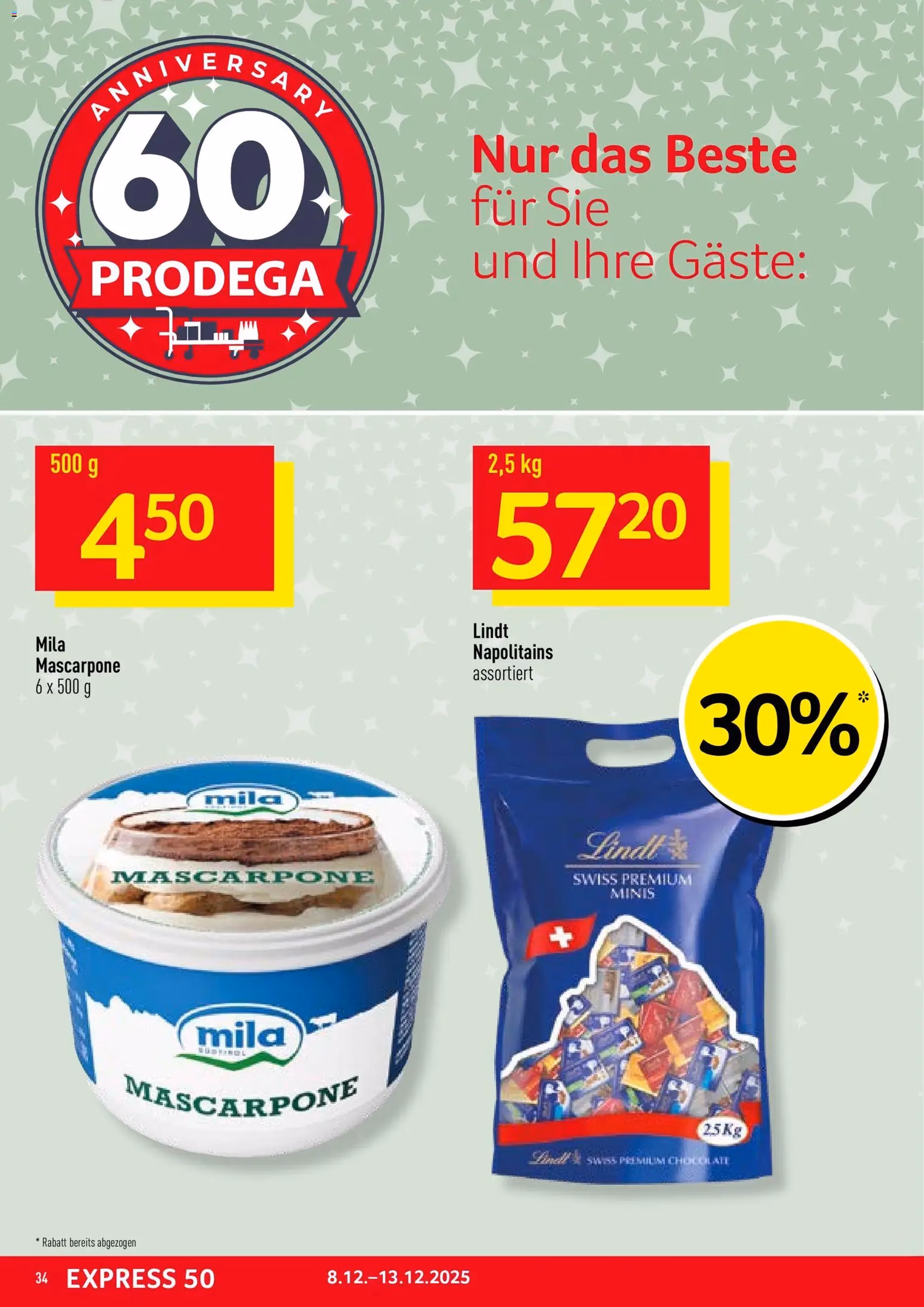 Prodega Aktionen - Gültiger Prospekt ab 08.12.2025, Seite 34 von insgesamt 36