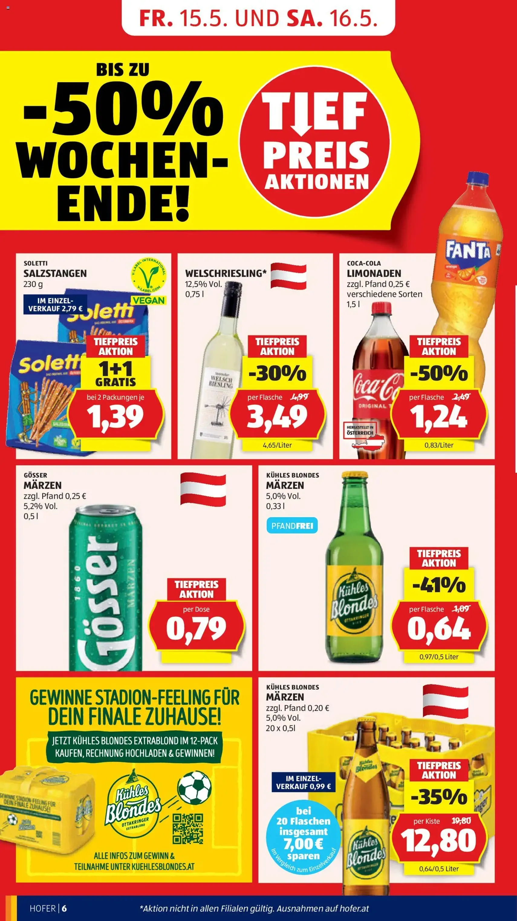 Hofer Flugblatt - Gültiger Prospekt ab 15.05.2026, Seite 8 von insgesamt 46