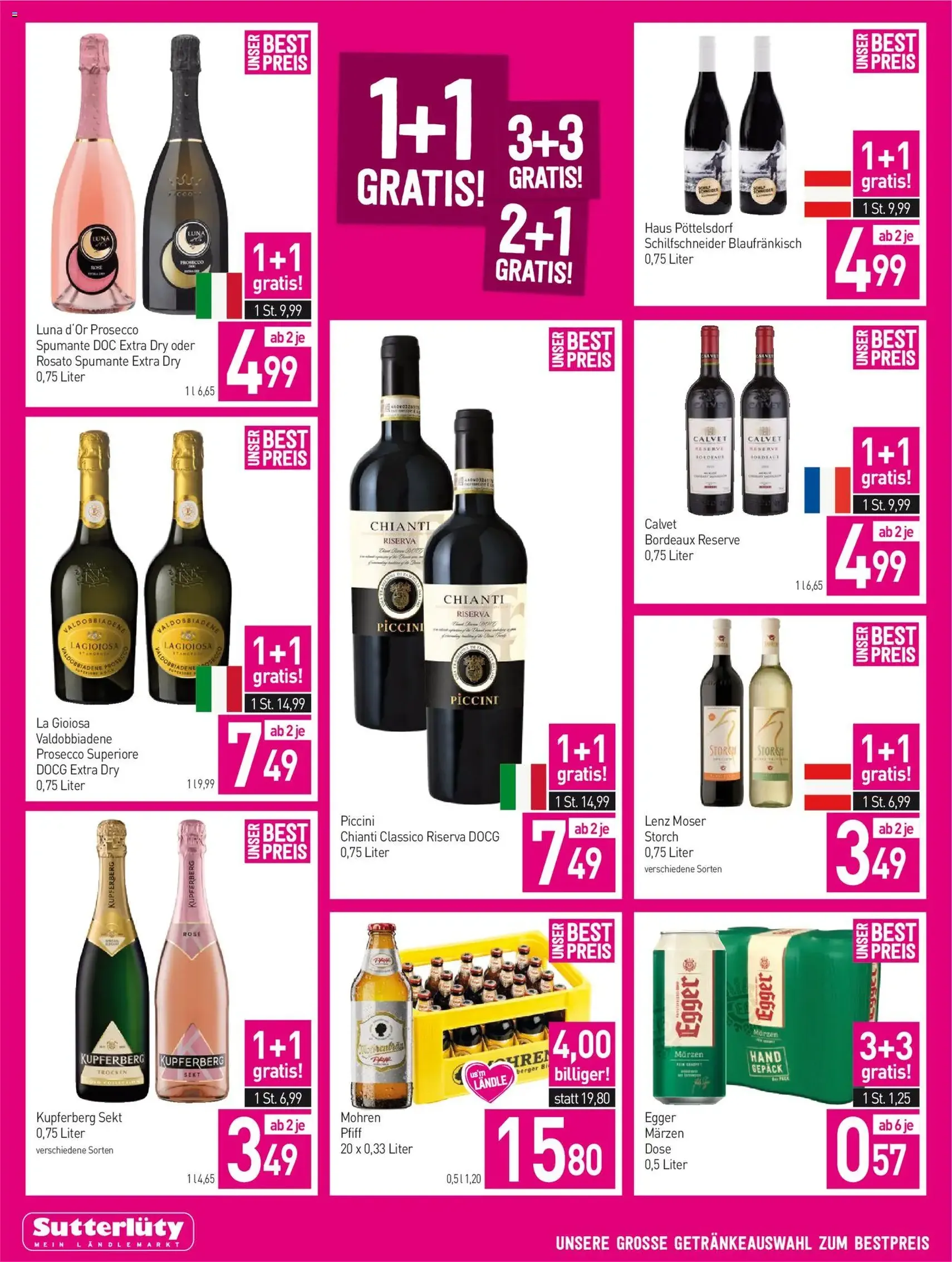 Sutterlüty Flugblatt - Gültiger Prospekt ab 02.01.2026, Seite 4 von insgesamt 20