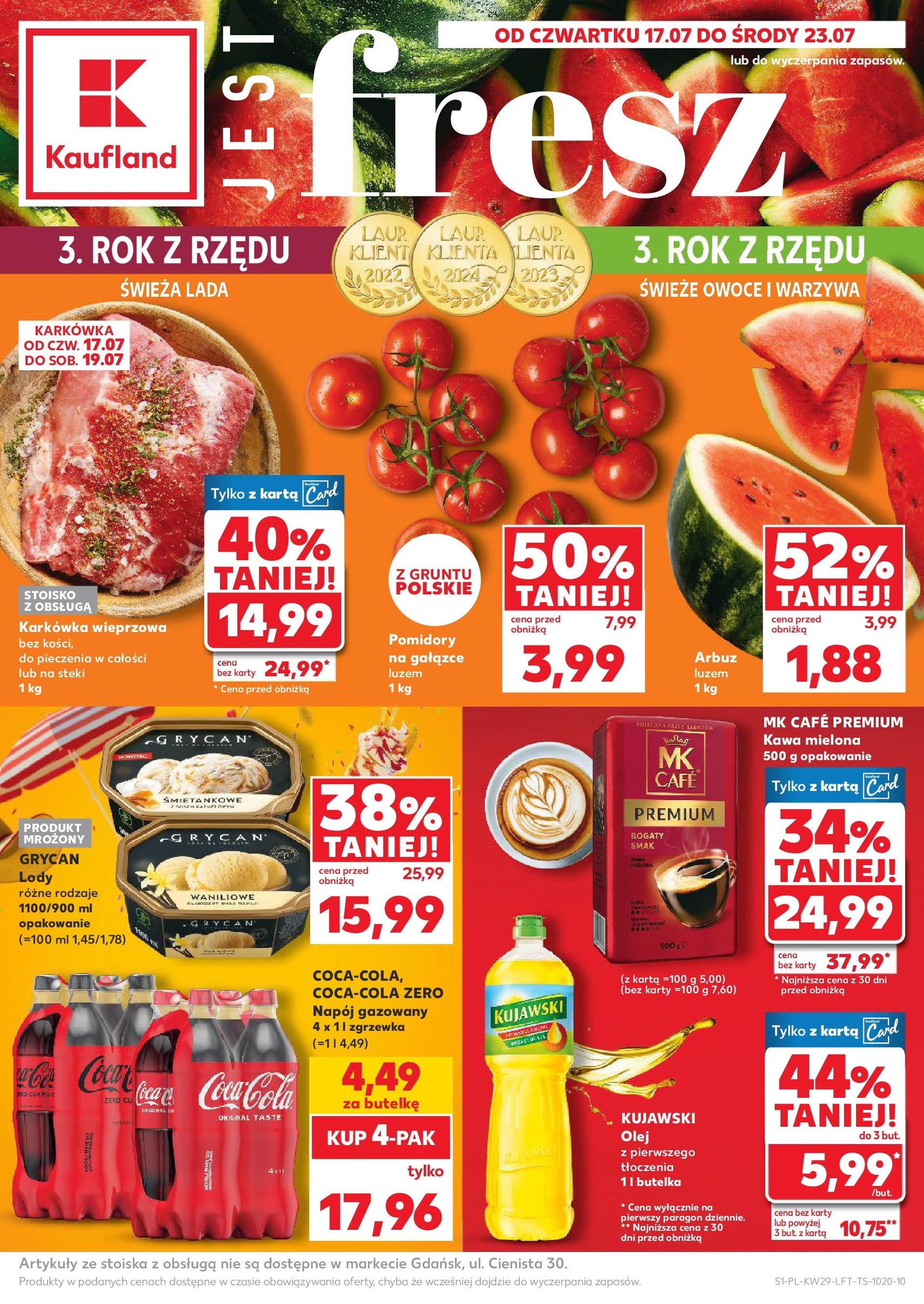 Kaufland gazetka - ważny gazetka od 17.07.2025 strona 1 z 53 Kaufland gazetka - ważny gazetka od 17.07.2025 strona 1 z 53