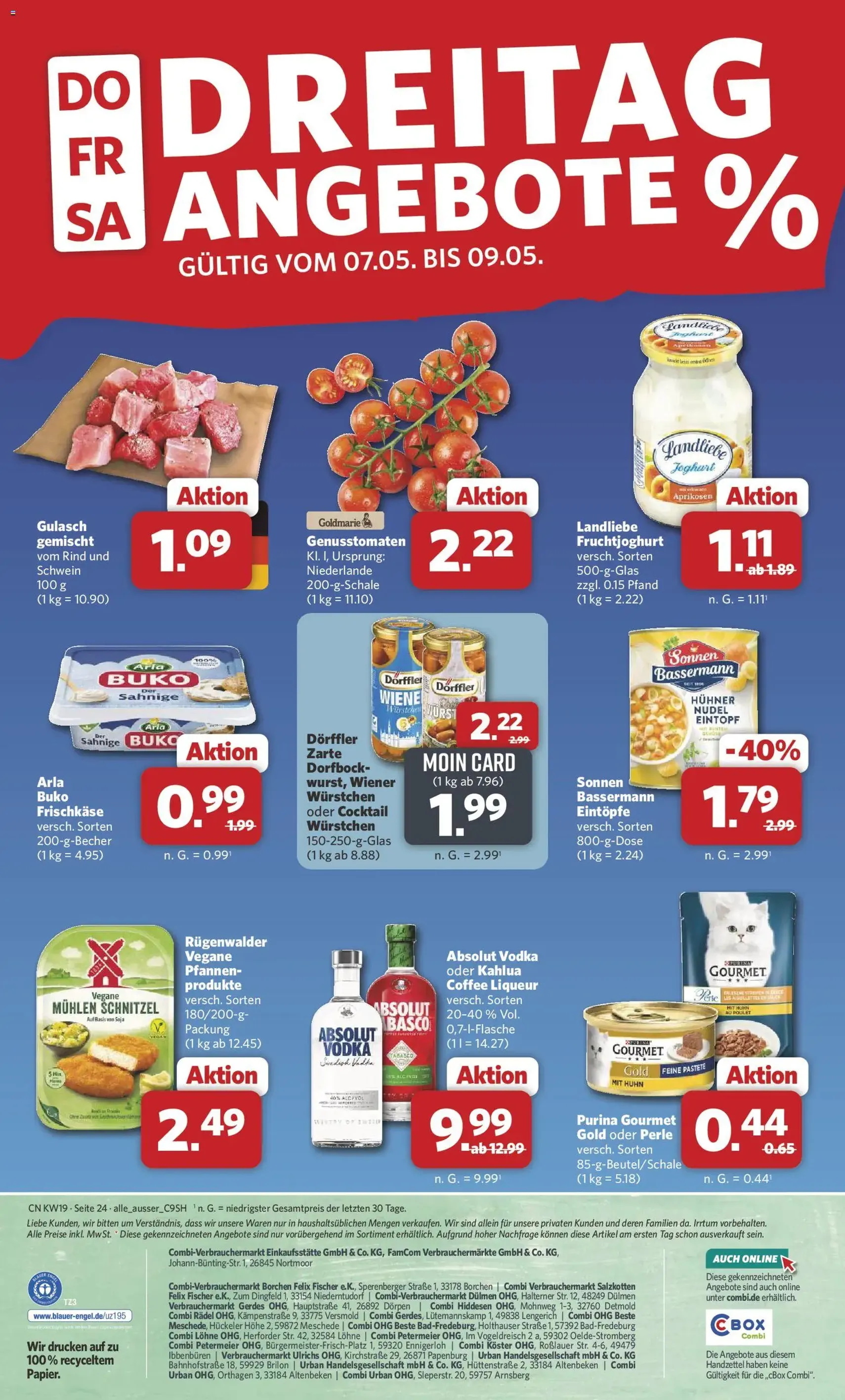 Combi Prospekt - Gültiger Prospekt ab 04.05.2026, Seite 24 von insgesamt 31