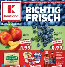 Kaufland Prospekt - Prospekt Vorschau gültig ab 14.08.2025