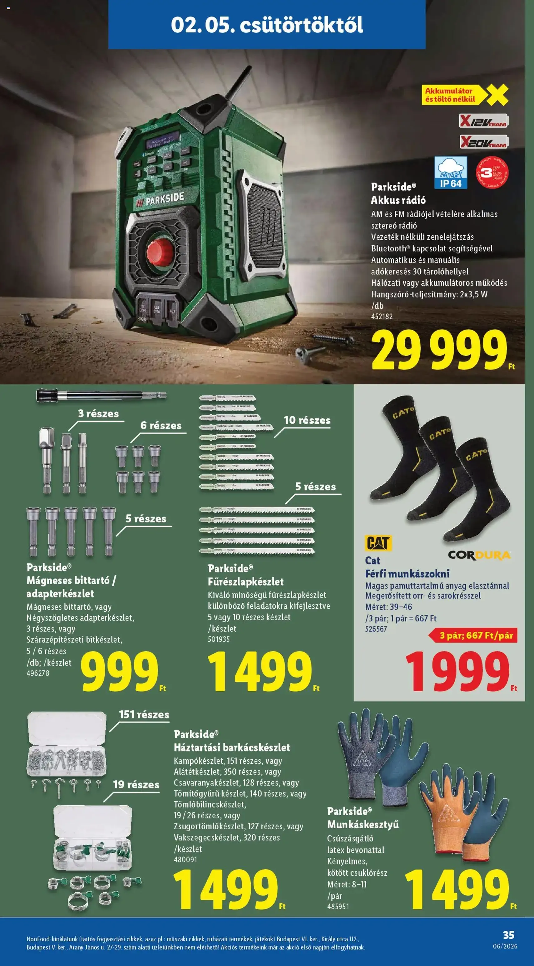 Lidl Akciós újság - 2026.02.05. érvényes szórólap 35 oldal 70 oldalból