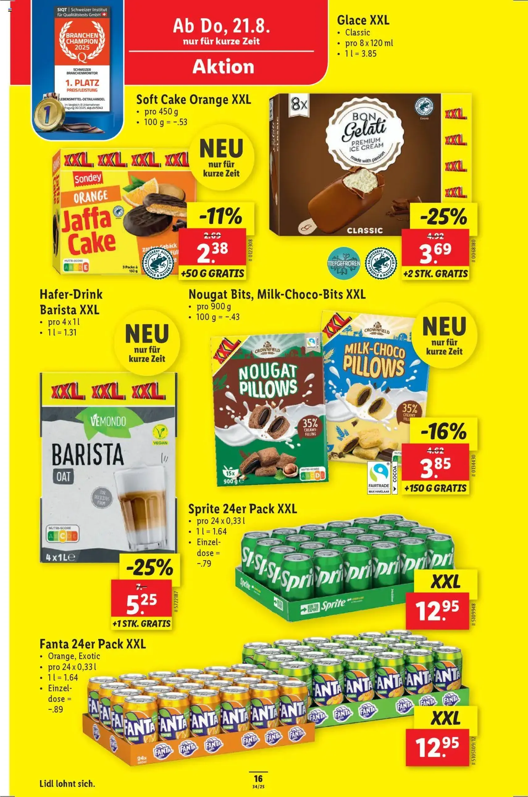 Lidl Aktionen - Gültiger Prospekt ab 21.08.2025, Seite 18 von insgesamt 34
