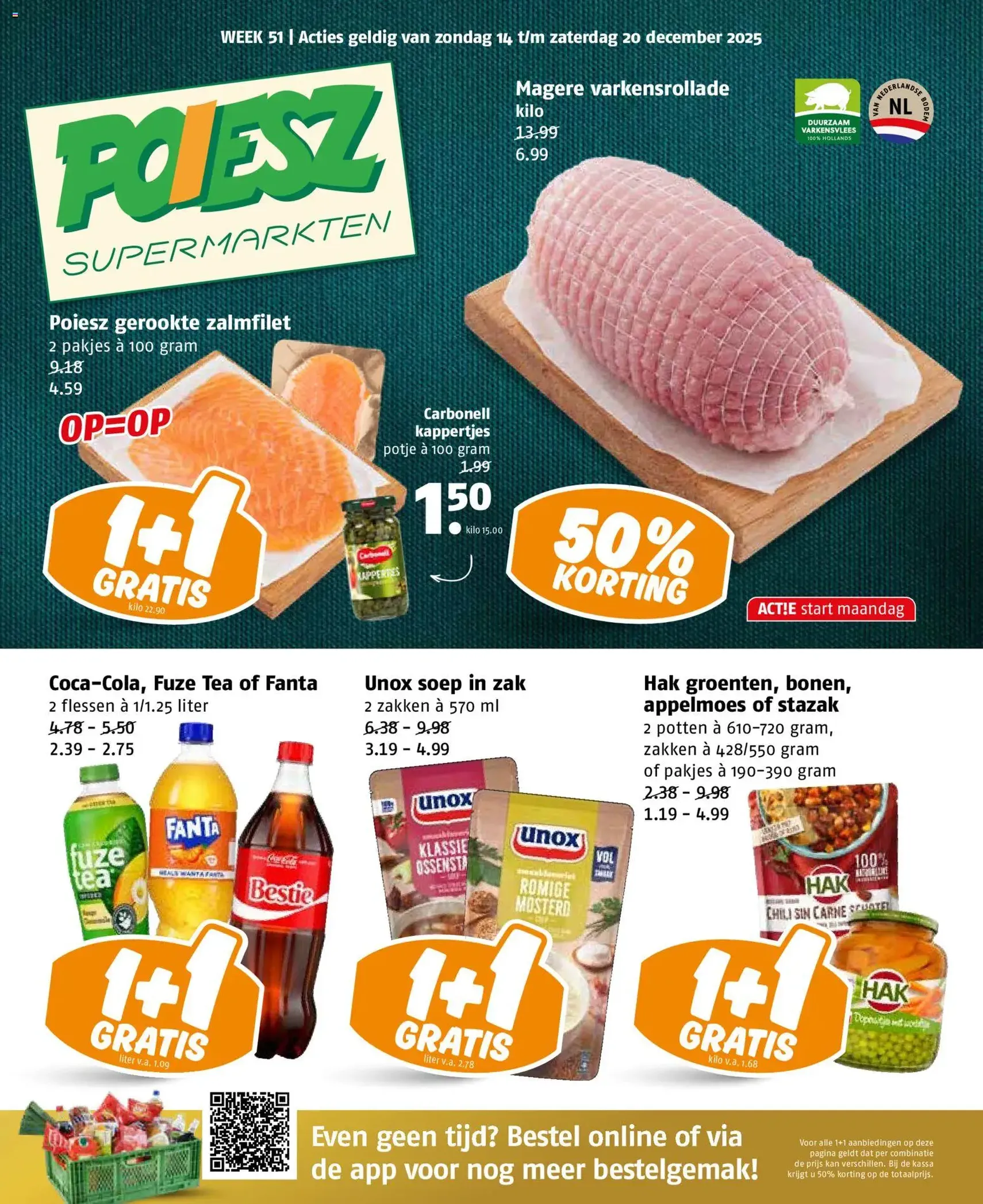 Poiesz - Folder week 51 - geldige folder vanaf 14-12-2025 pagina 1 van 45